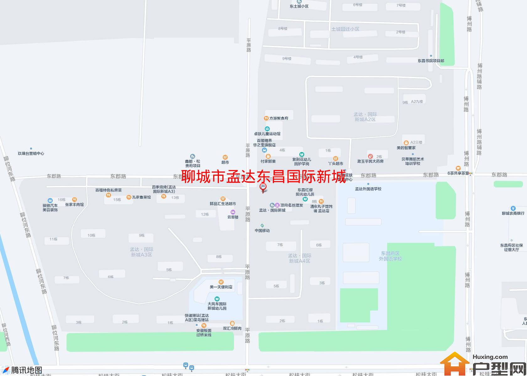 孟达东昌国际新城小区 - 户型网