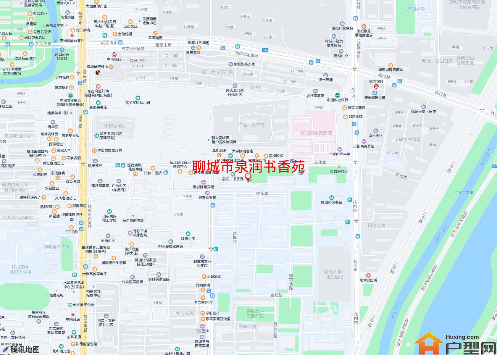 泉润书香苑小区 - 户型网