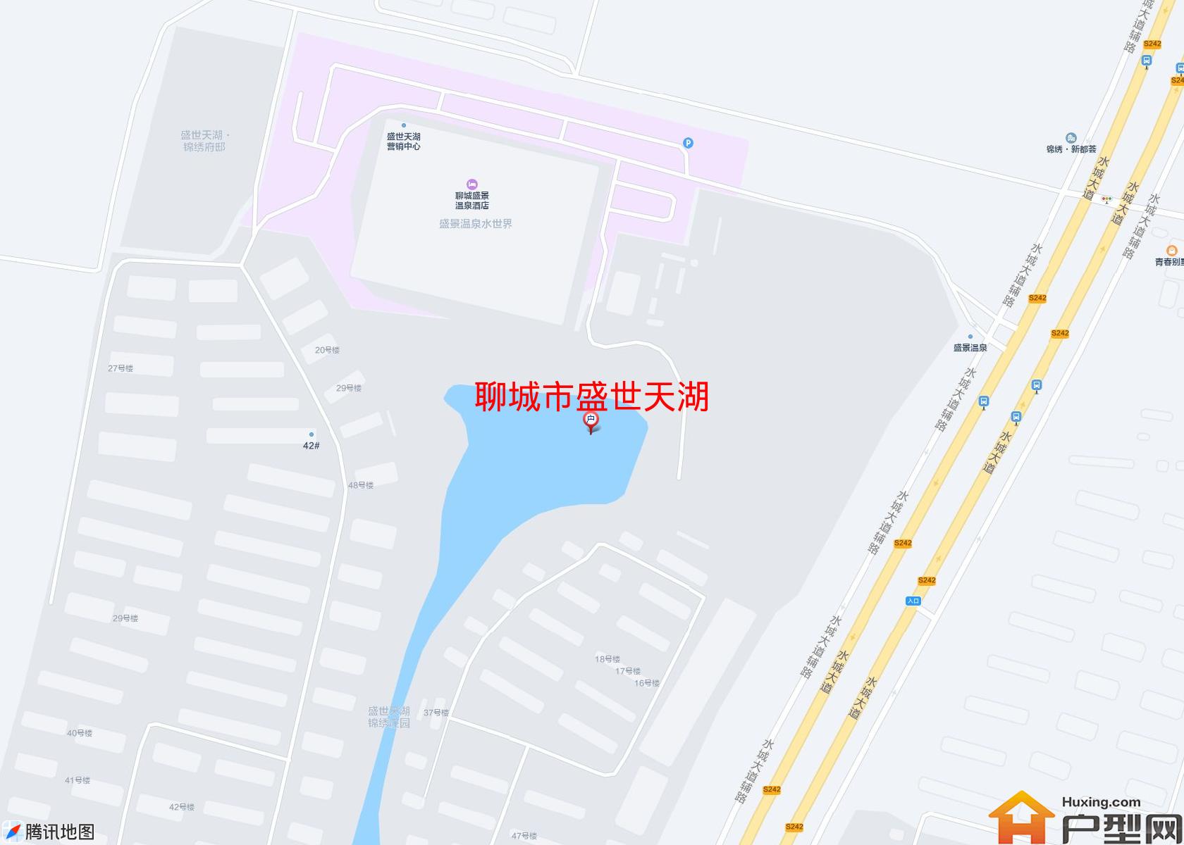 盛世天湖小区 - 户型网