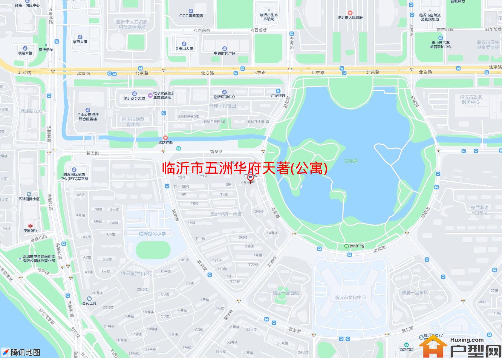 五洲华府天著(公寓)小区 - 户型网
