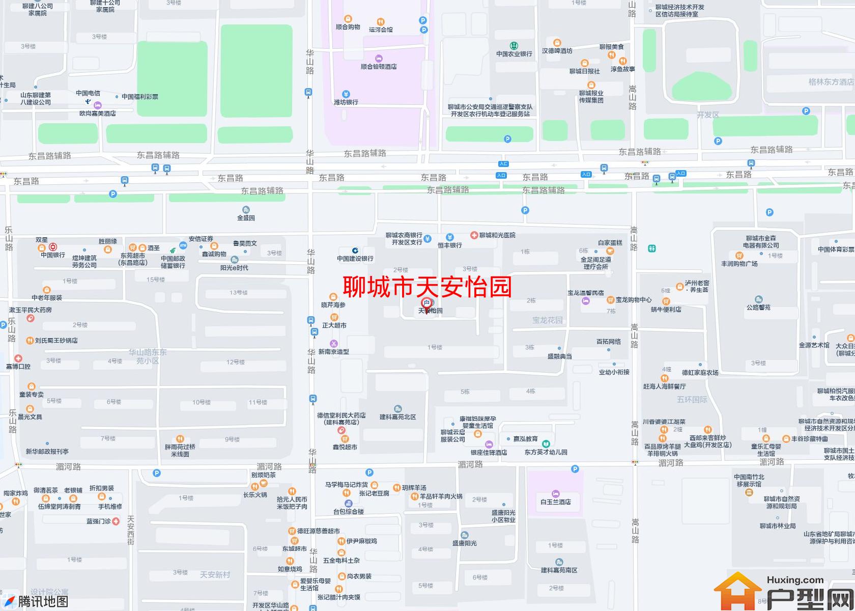 天安怡园小区 - 户型网