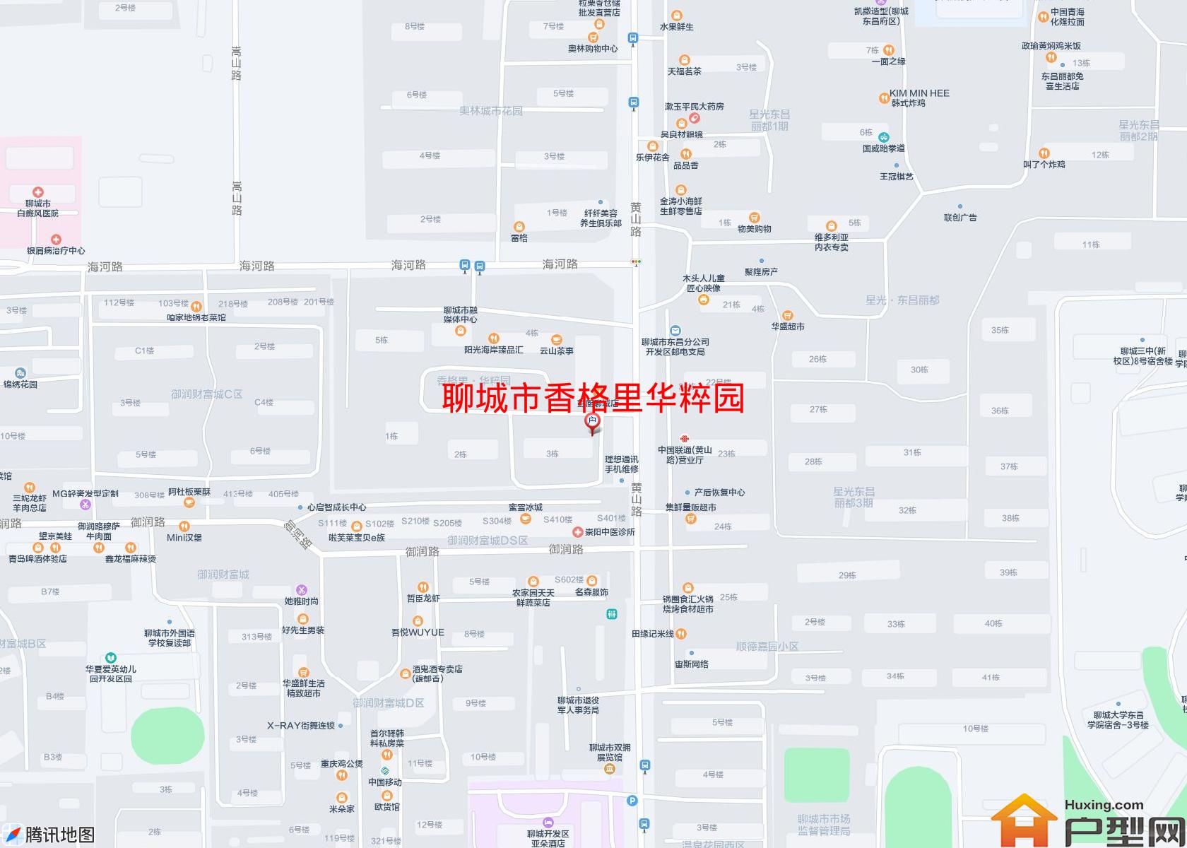 香格里华粹园小区 - 户型网