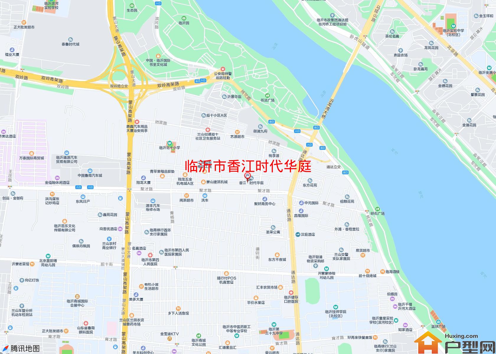 香江时代华庭小区 - 户型网