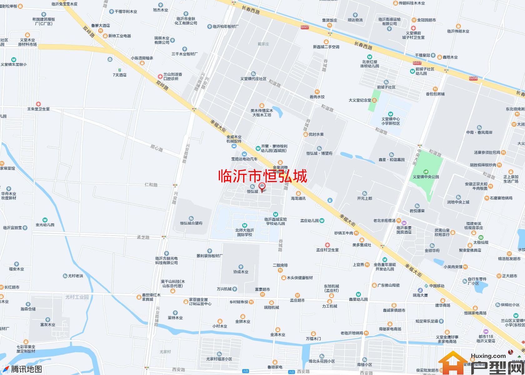 恒弘城小区 - 户型网
