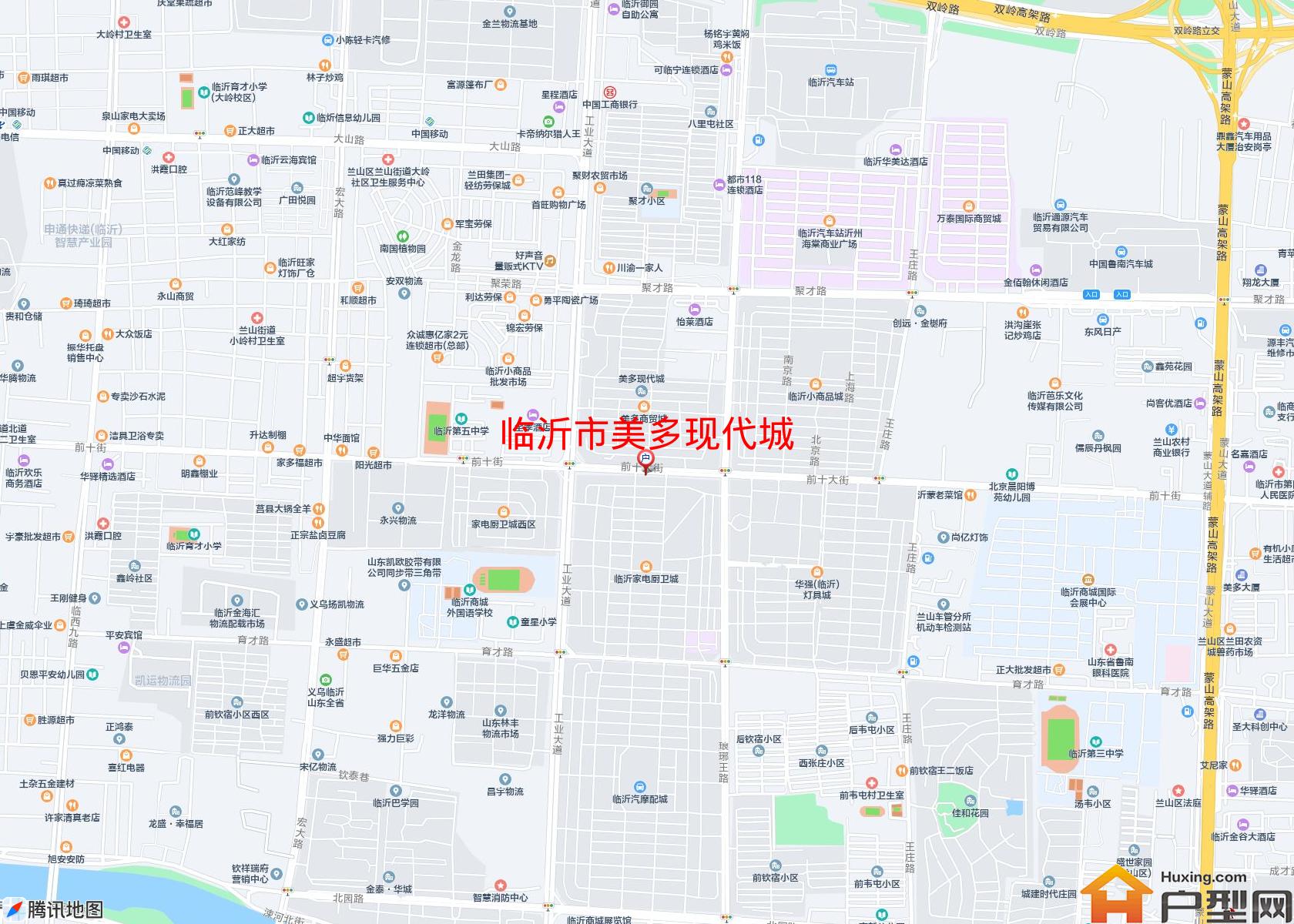 美多现代城小区 - 户型网