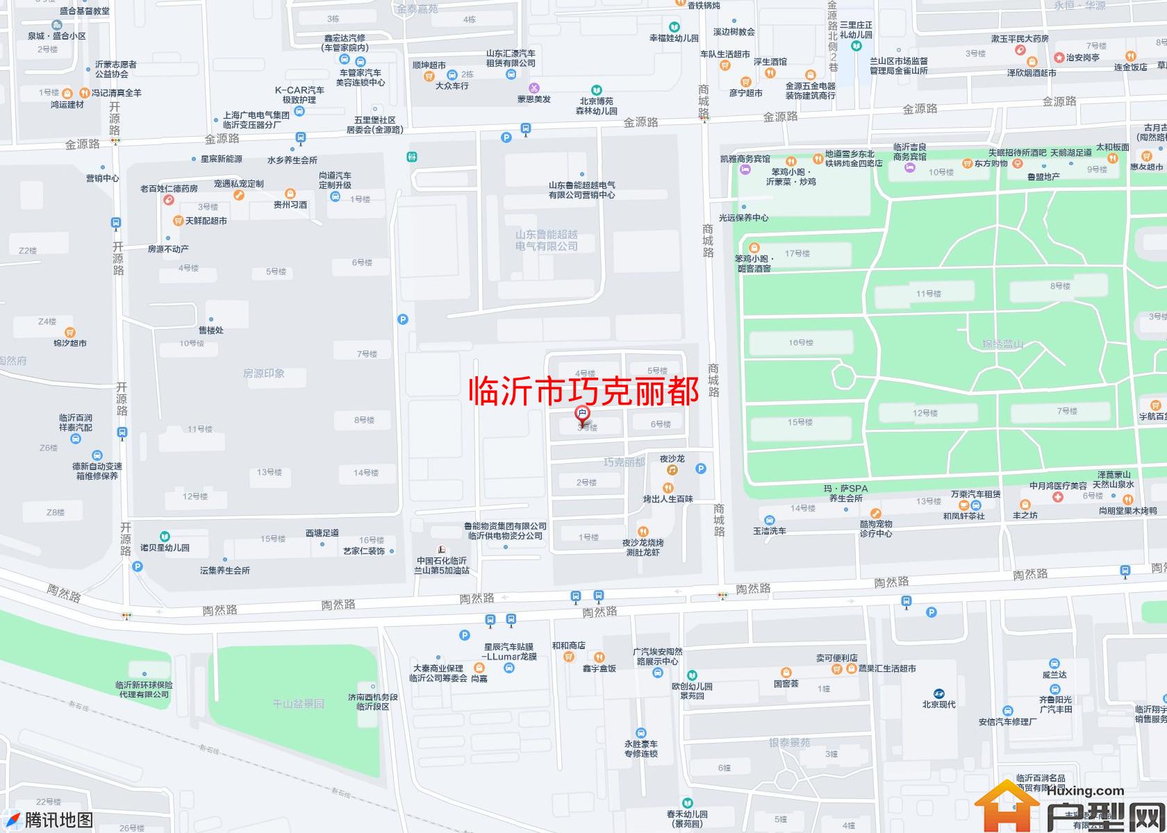 巧克丽都小区 - 户型网