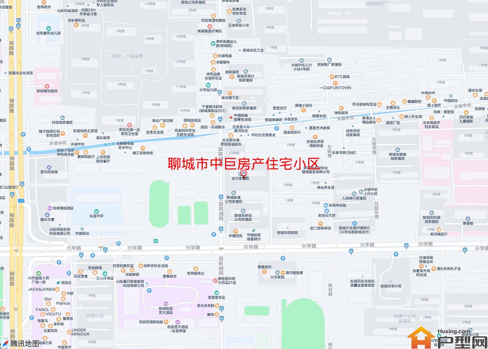 中巨房产住宅小区小区 - 户型网