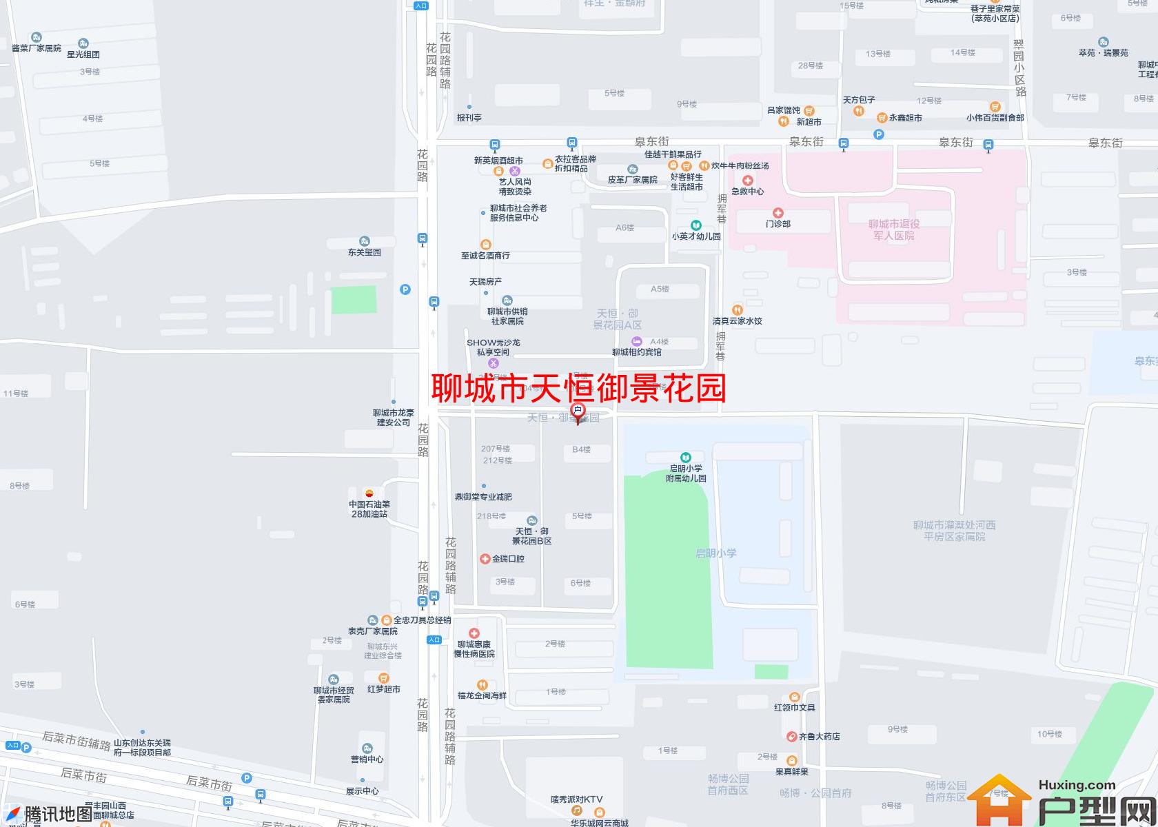天恒御景花园小区 - 户型网