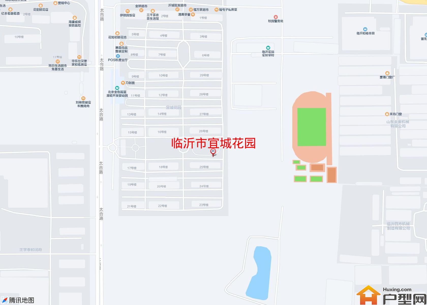 宜城花园小区 - 户型网