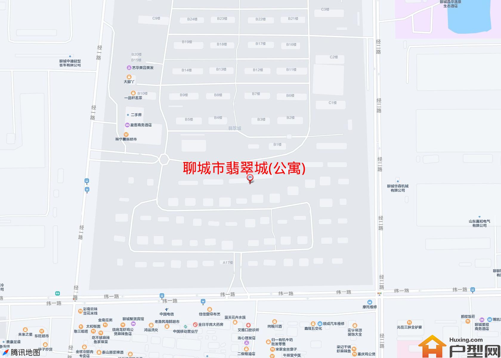 翡翠城(公寓)小区 - 户型网