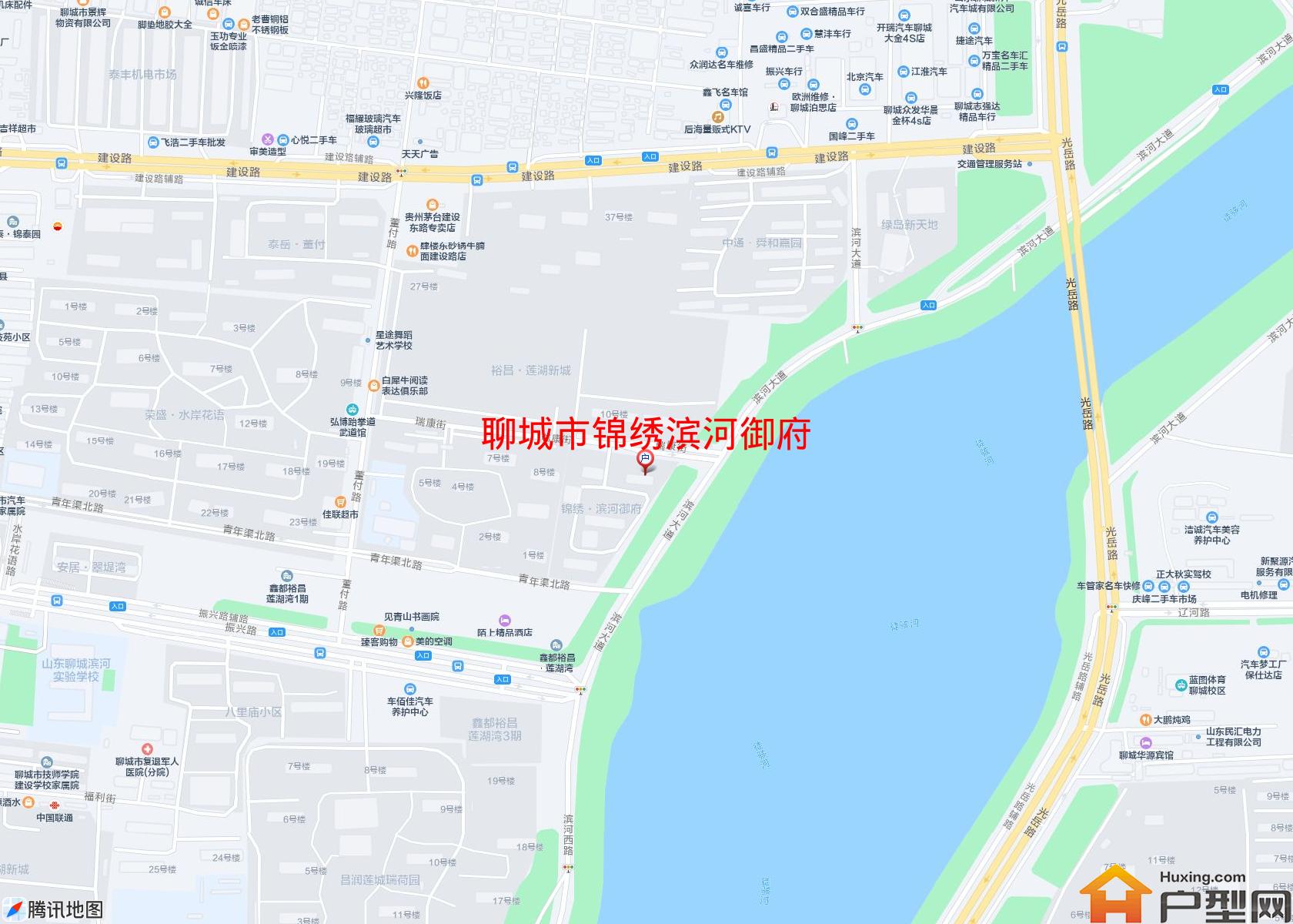 锦绣滨河御府小区 - 户型网
