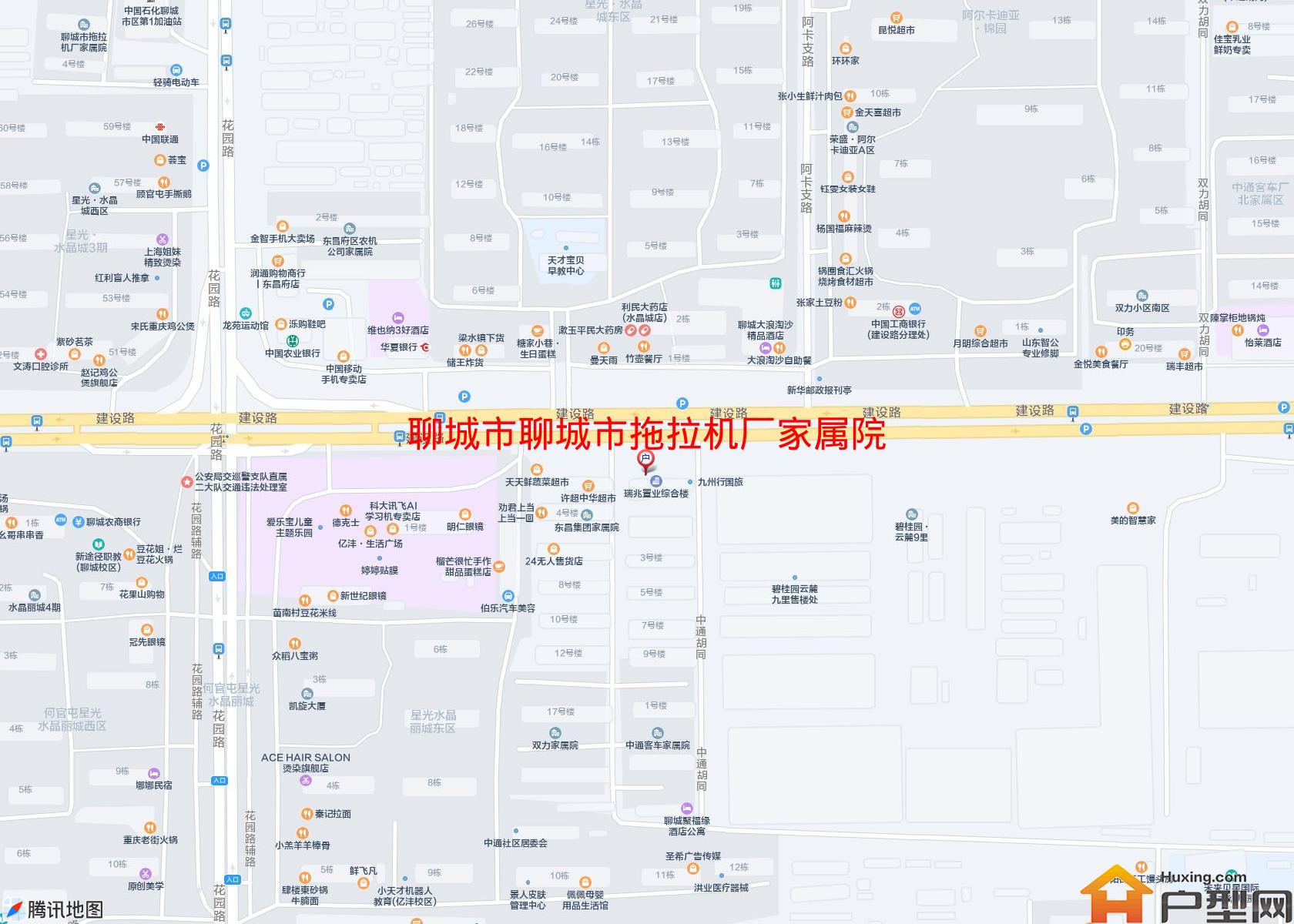 聊城市拖拉机厂家属院小区 - 户型网