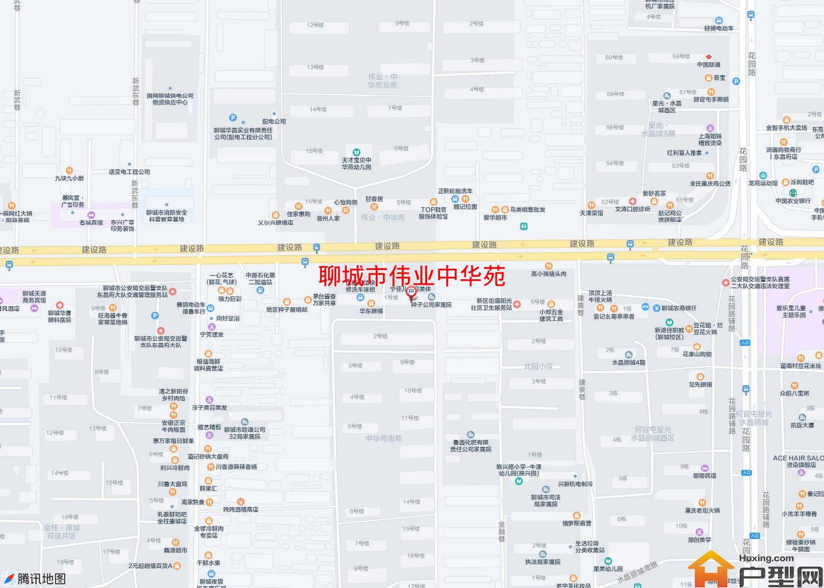 伟业中华苑小区 - 户型网