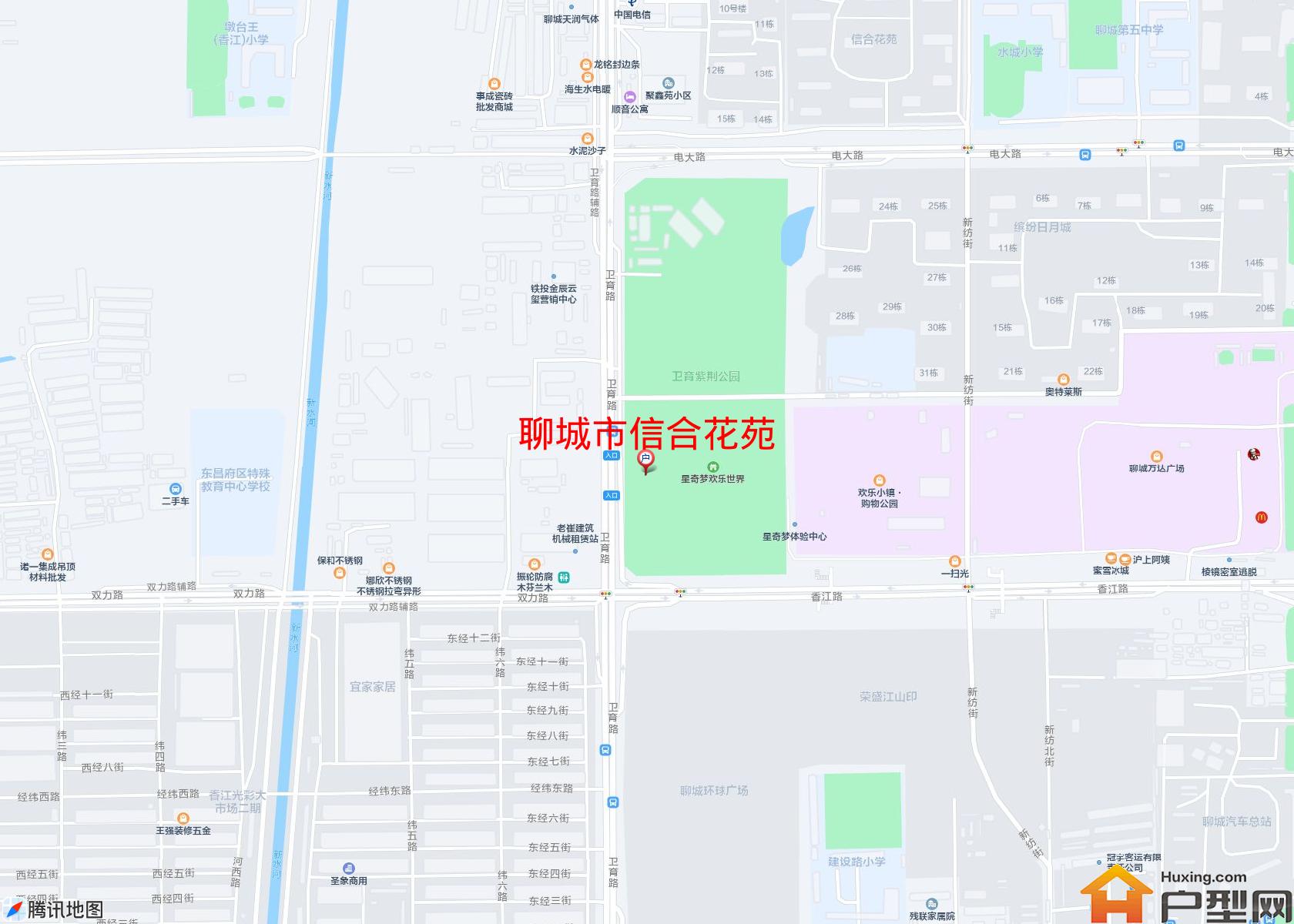 信合花苑小区 - 户型网