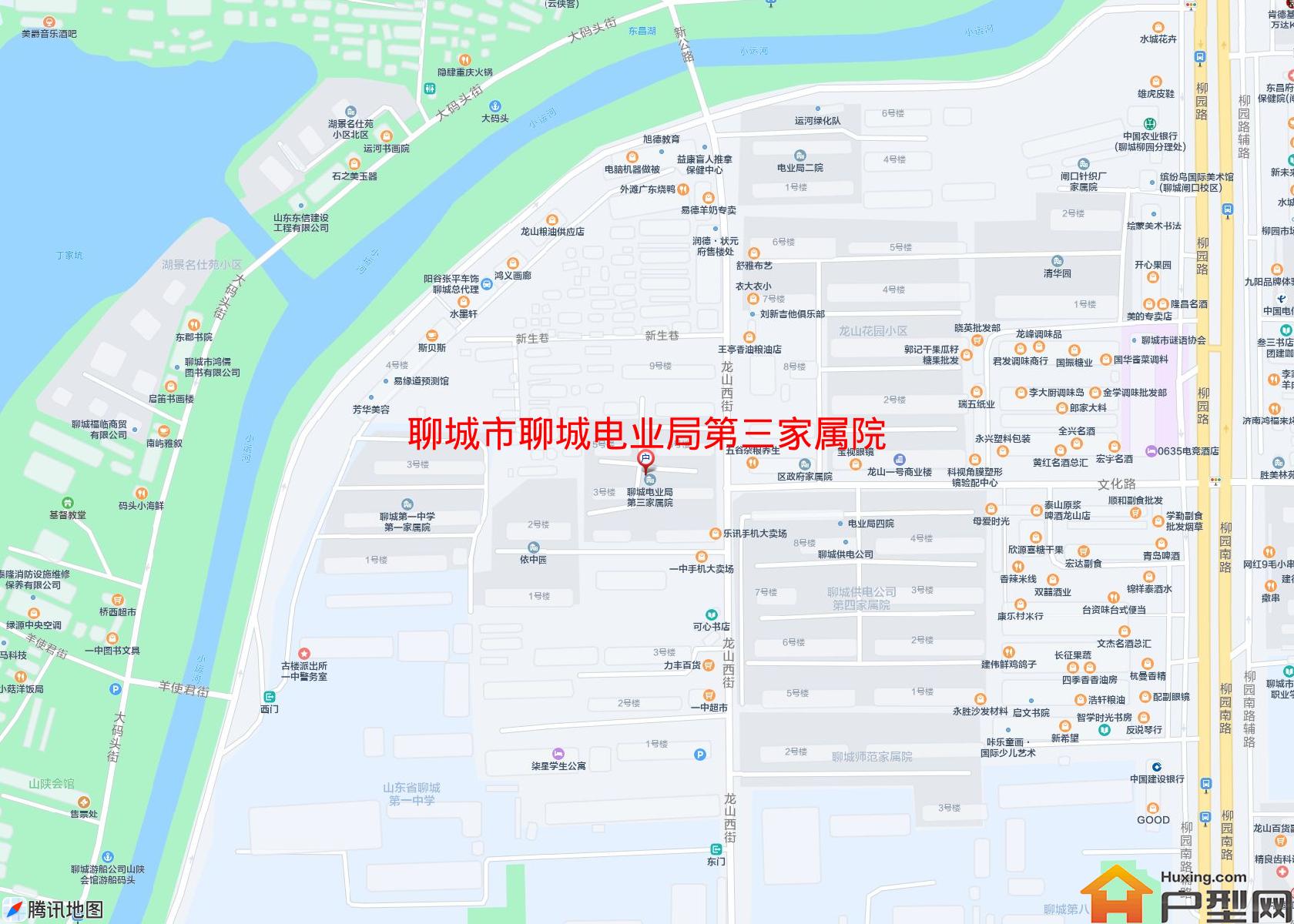 聊城电业局第三家属院小区 - 户型网