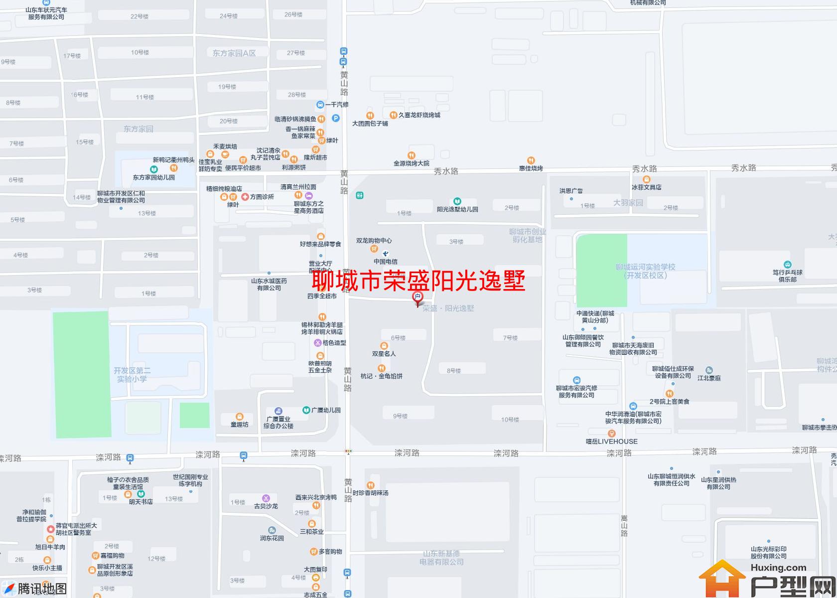 荣盛阳光逸墅小区 - 户型网