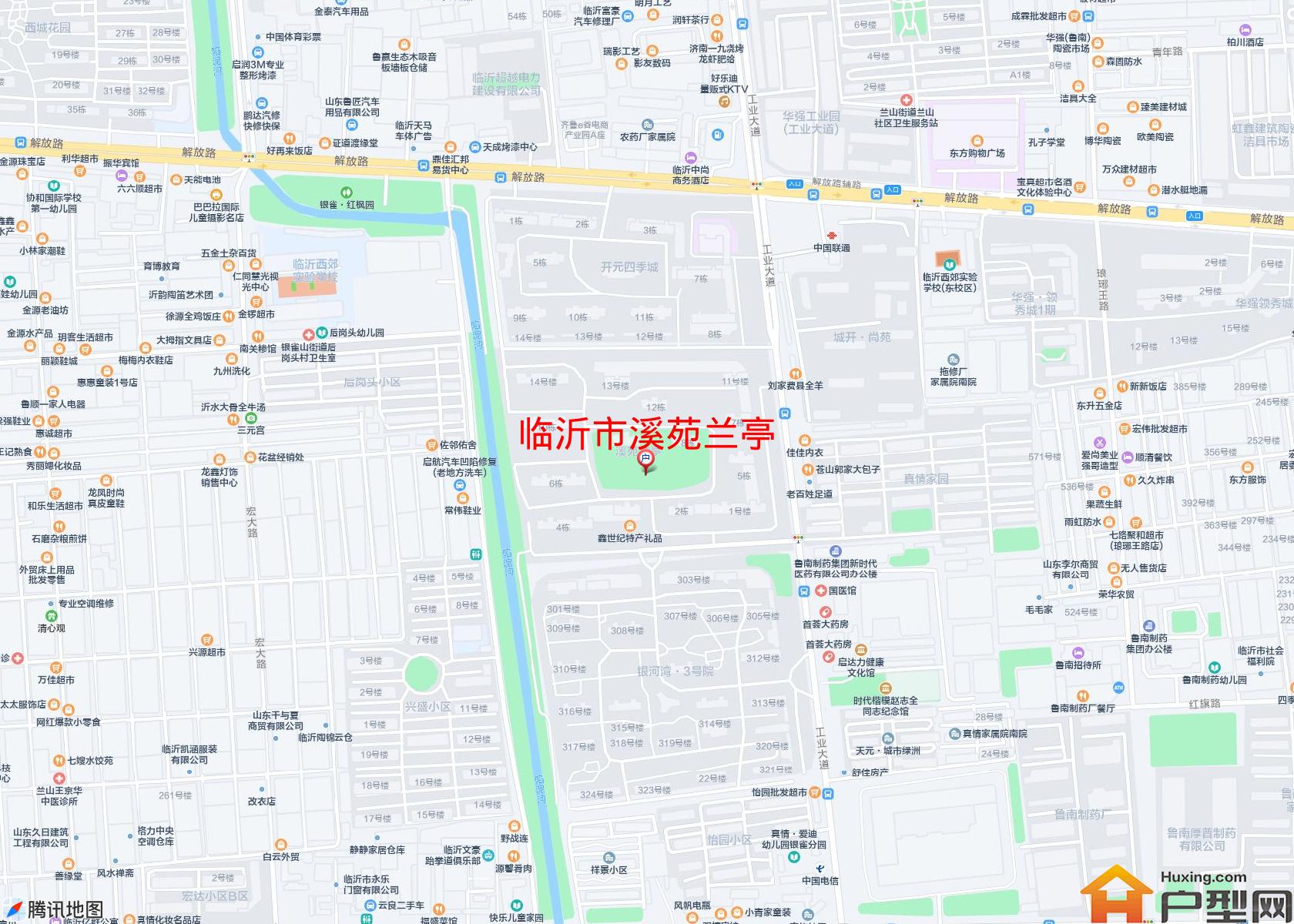 溪苑兰亭小区 - 户型网