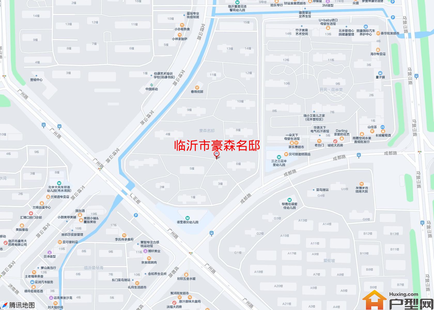 豪森名邸小区 - 户型网