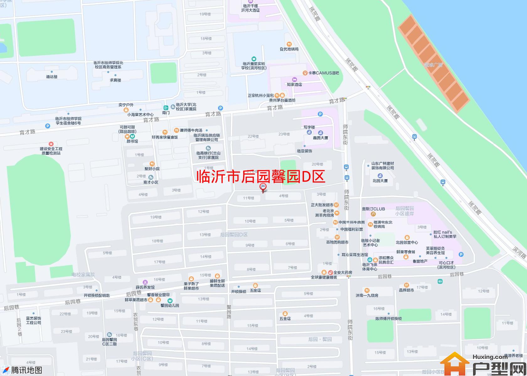 后园馨园D区小区 - 户型网