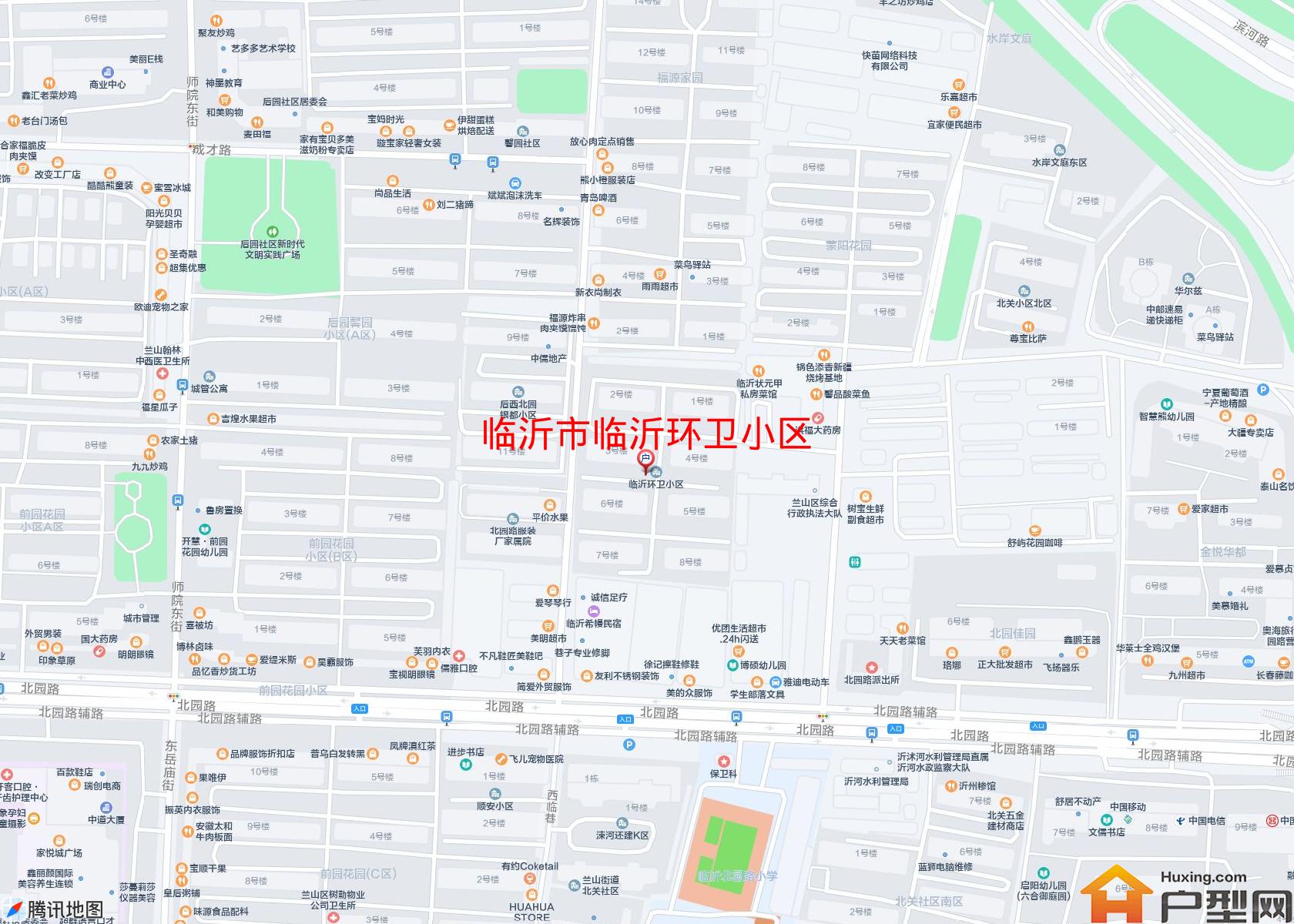 临沂环卫小区小区 - 户型网