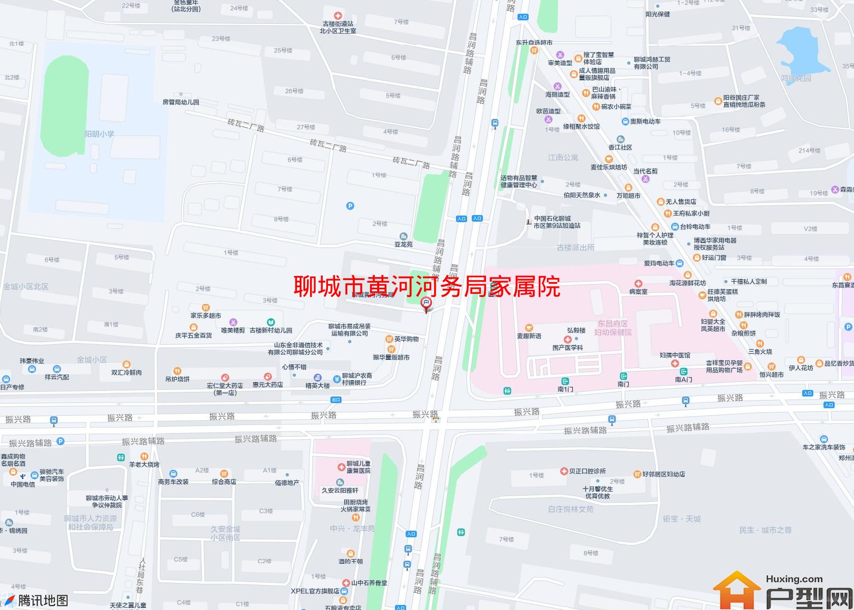 黄河河务局家属院小区 - 户型网