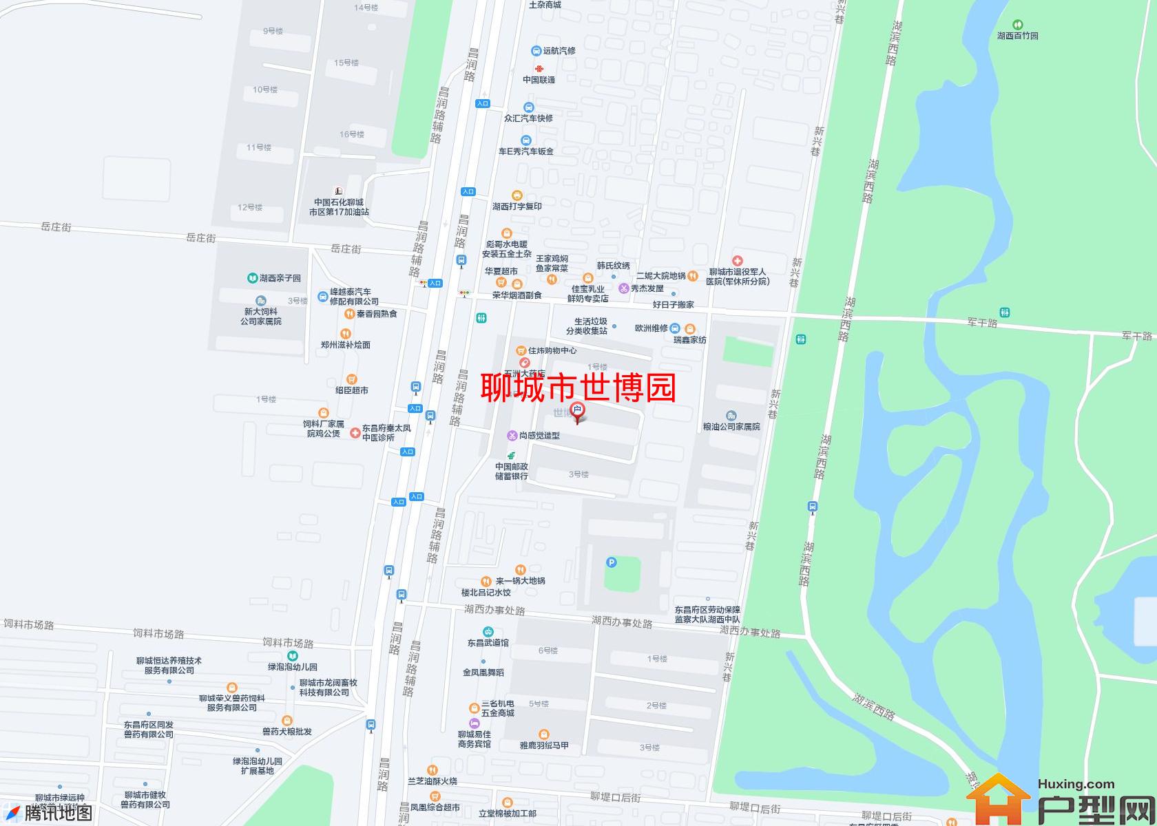 世博园小区 - 户型网