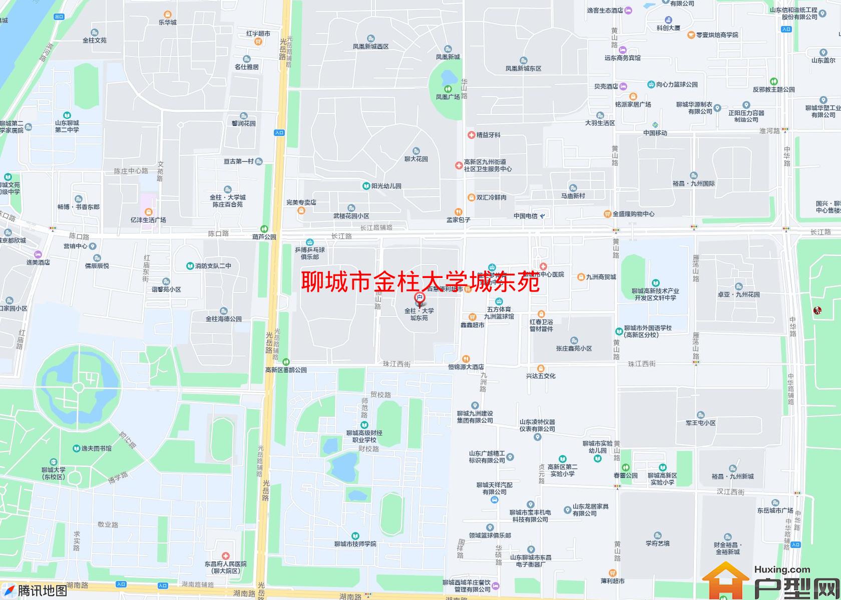 金柱大学城东苑小区 - 户型网