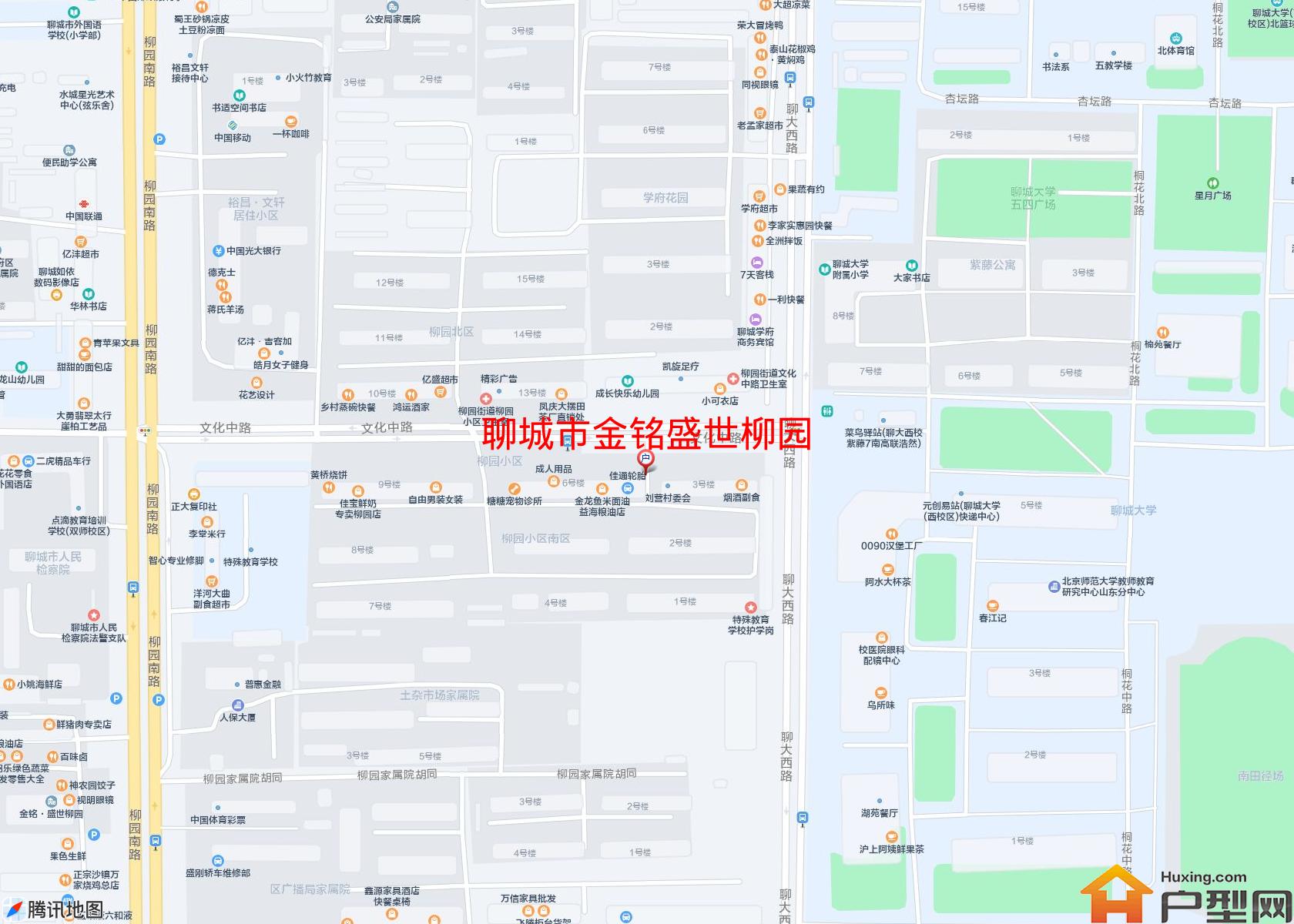 金铭盛世柳园小区 - 户型网