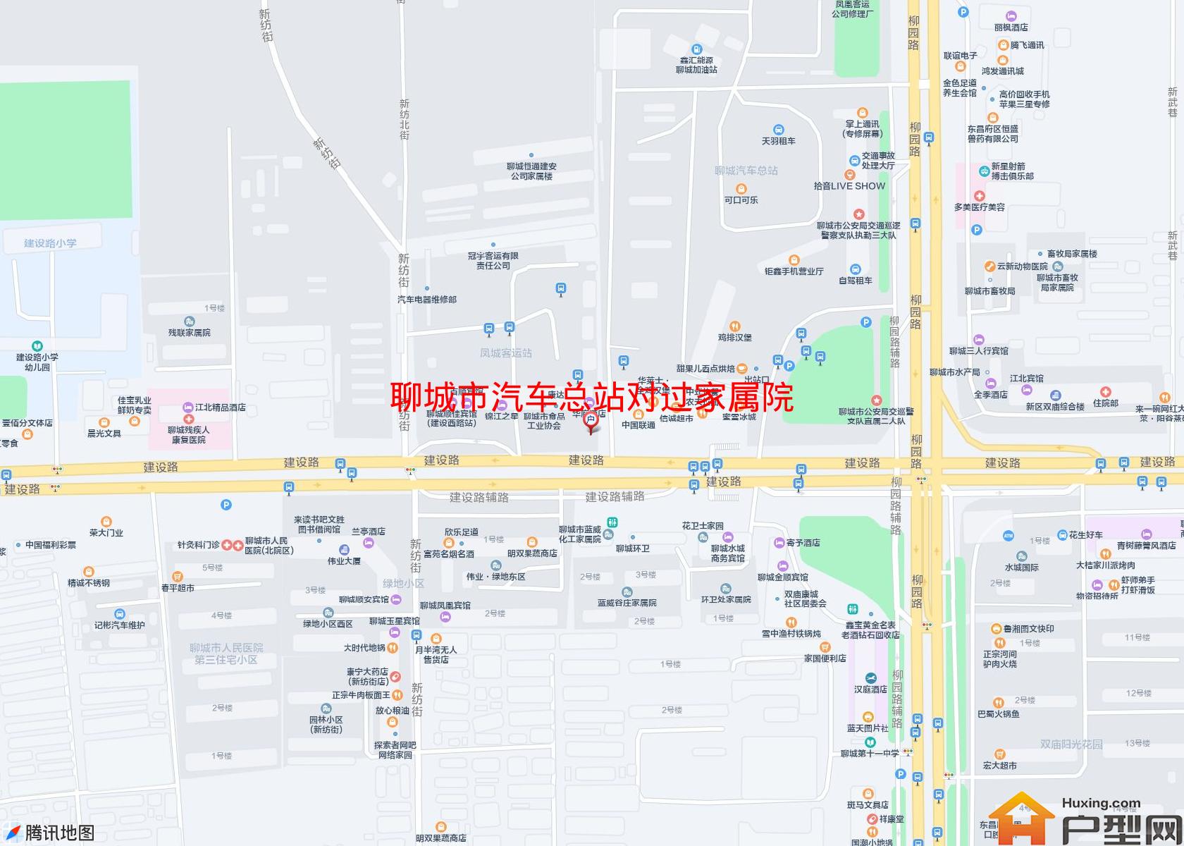 汽车总站对过家属院小区 - 户型网