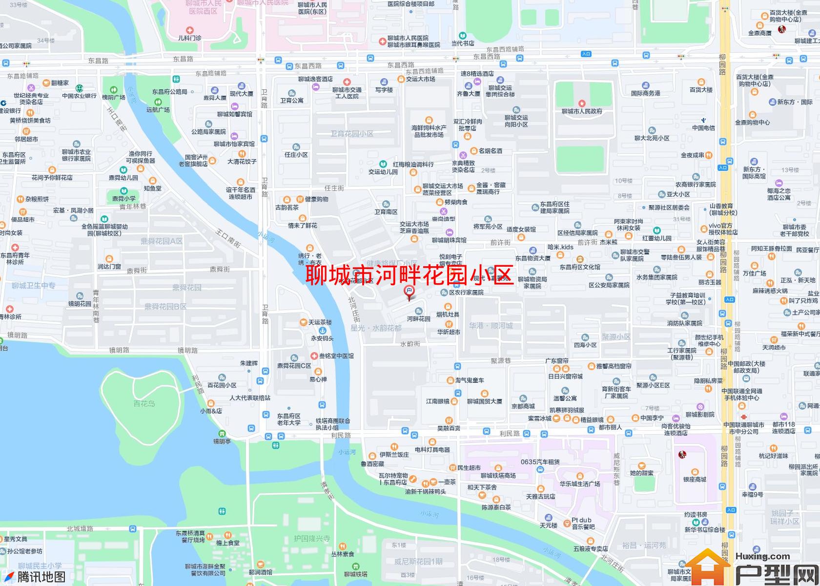 河畔花园小区小区 - 户型网