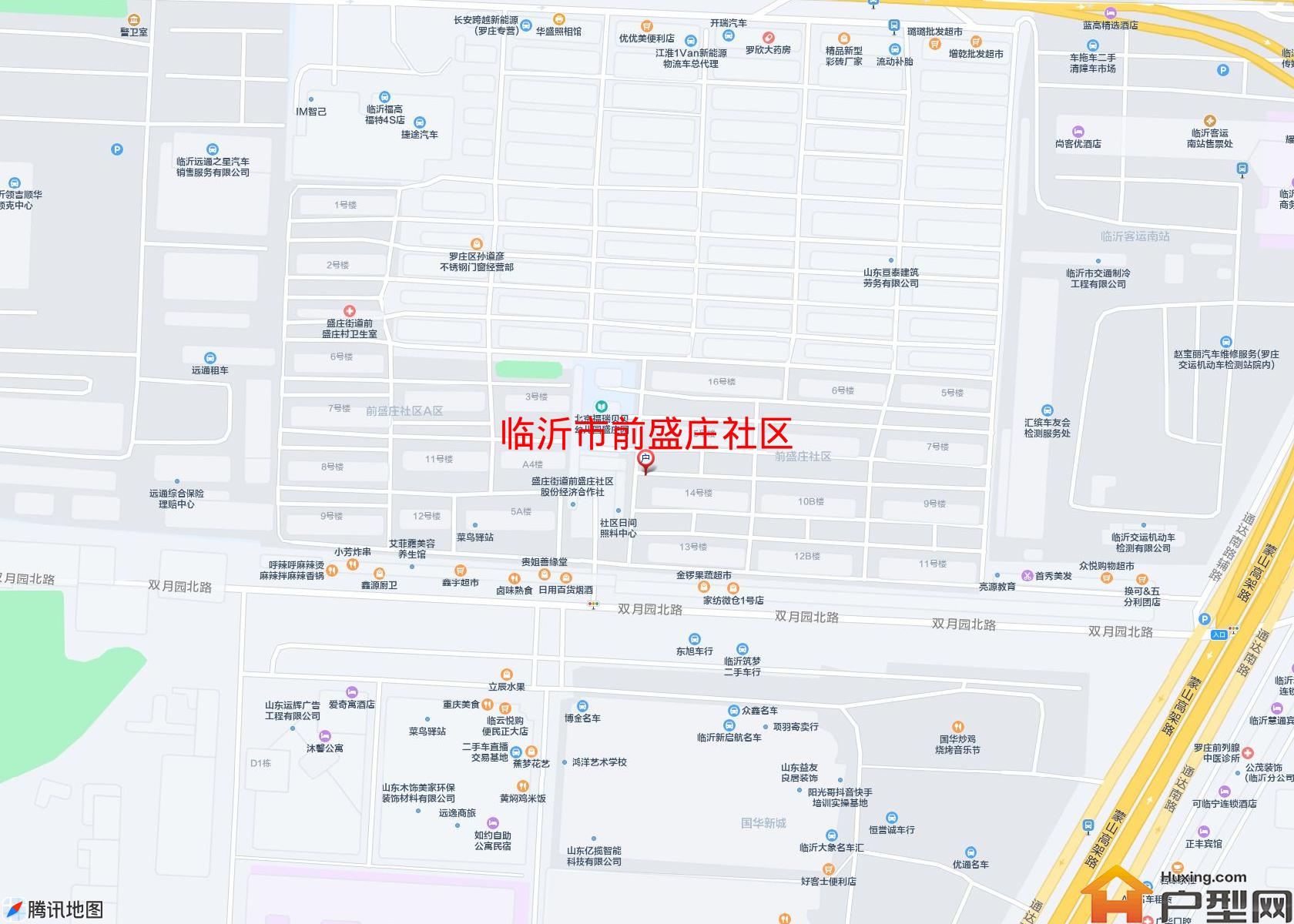 前盛庄社区小区 - 户型网