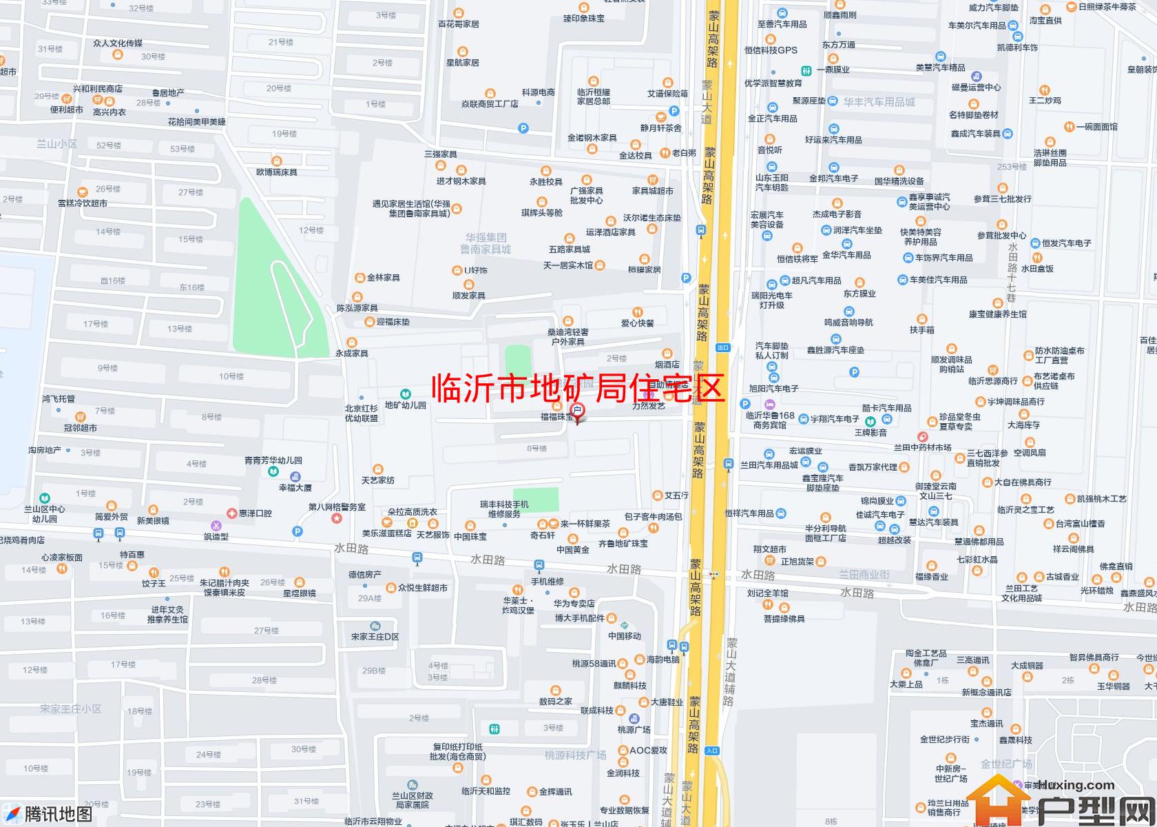 地矿局住宅区小区 - 户型网