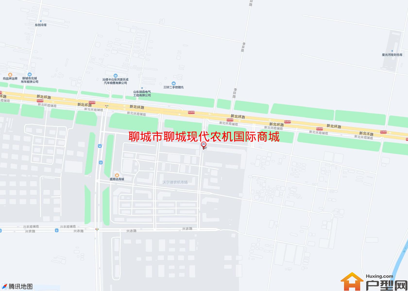 聊城现代农机国际商城小区 - 户型网