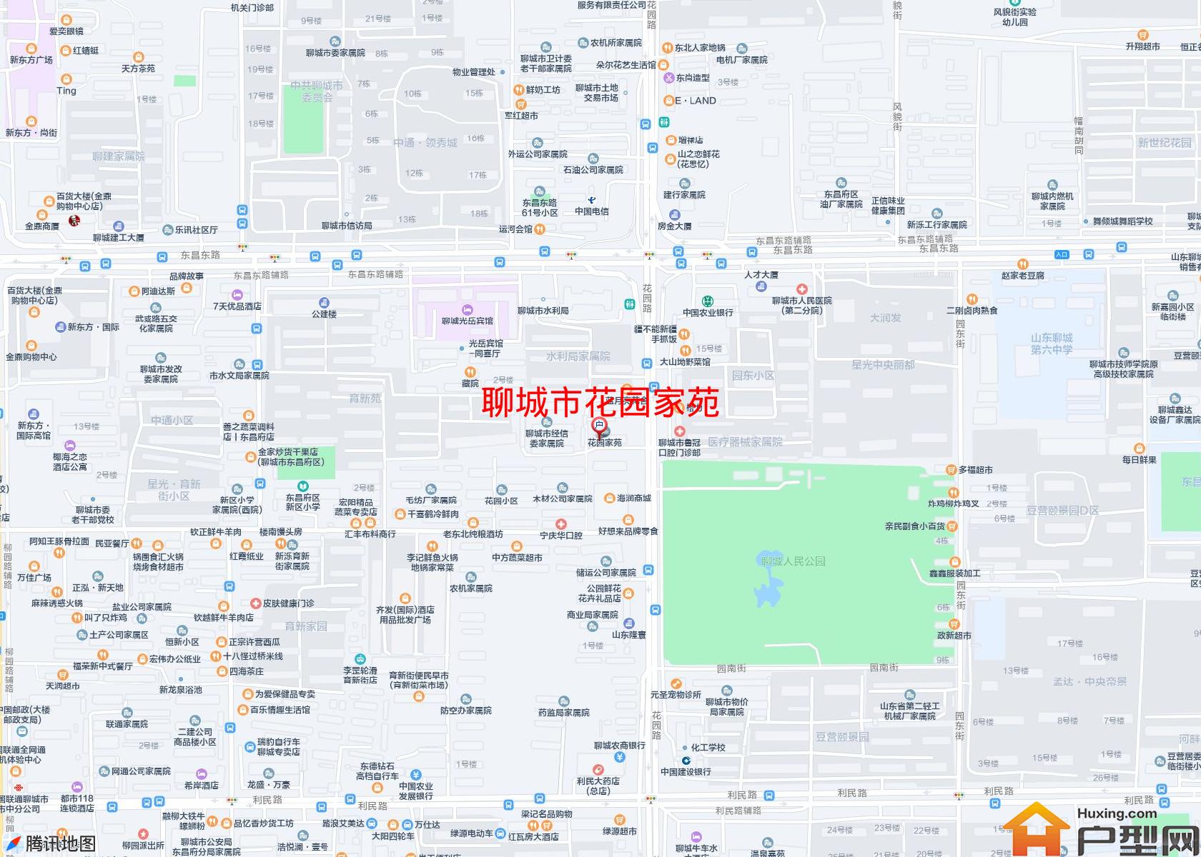 花园家苑小区 - 户型网