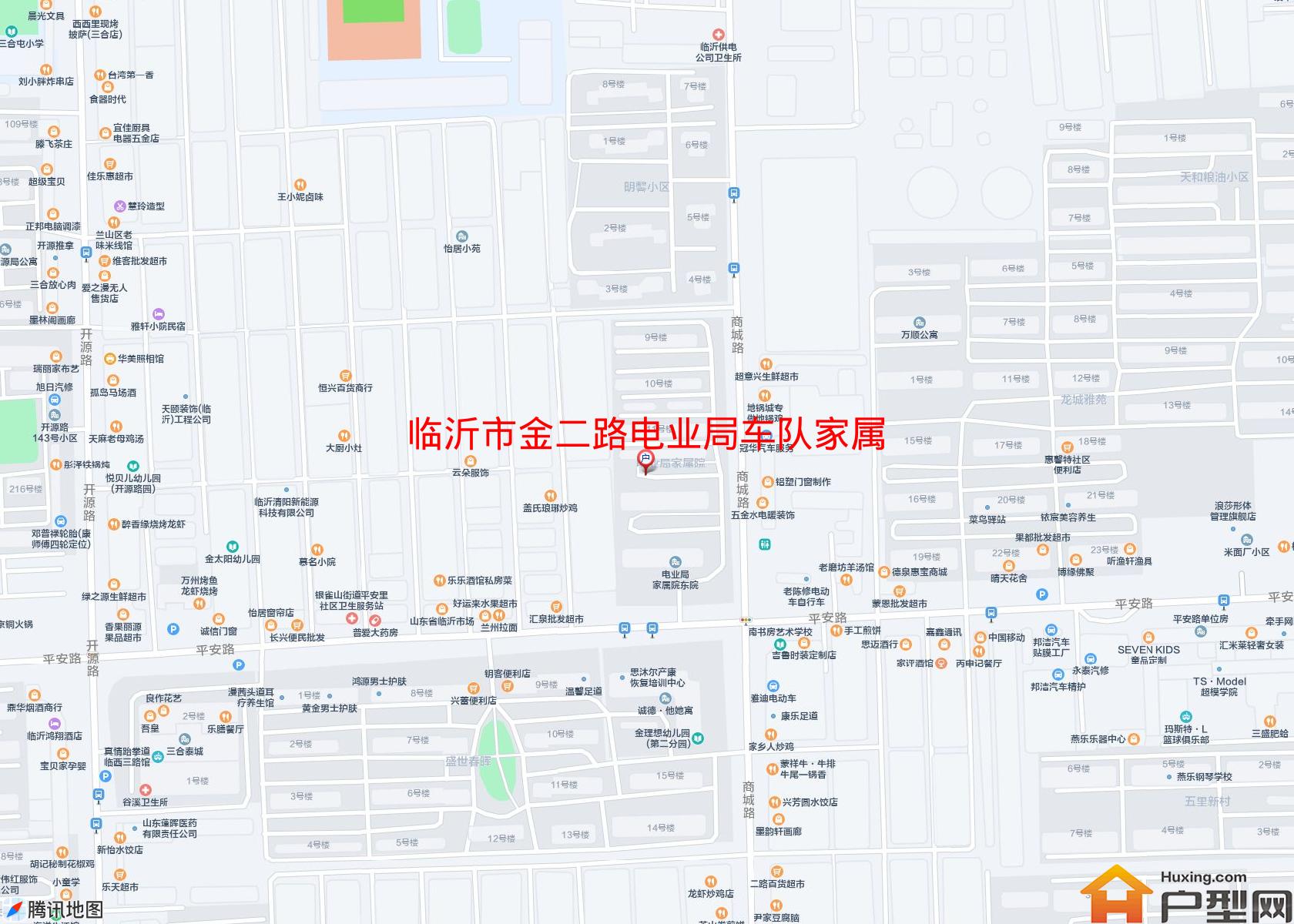 金二路电业局车队家属小区 - 户型网