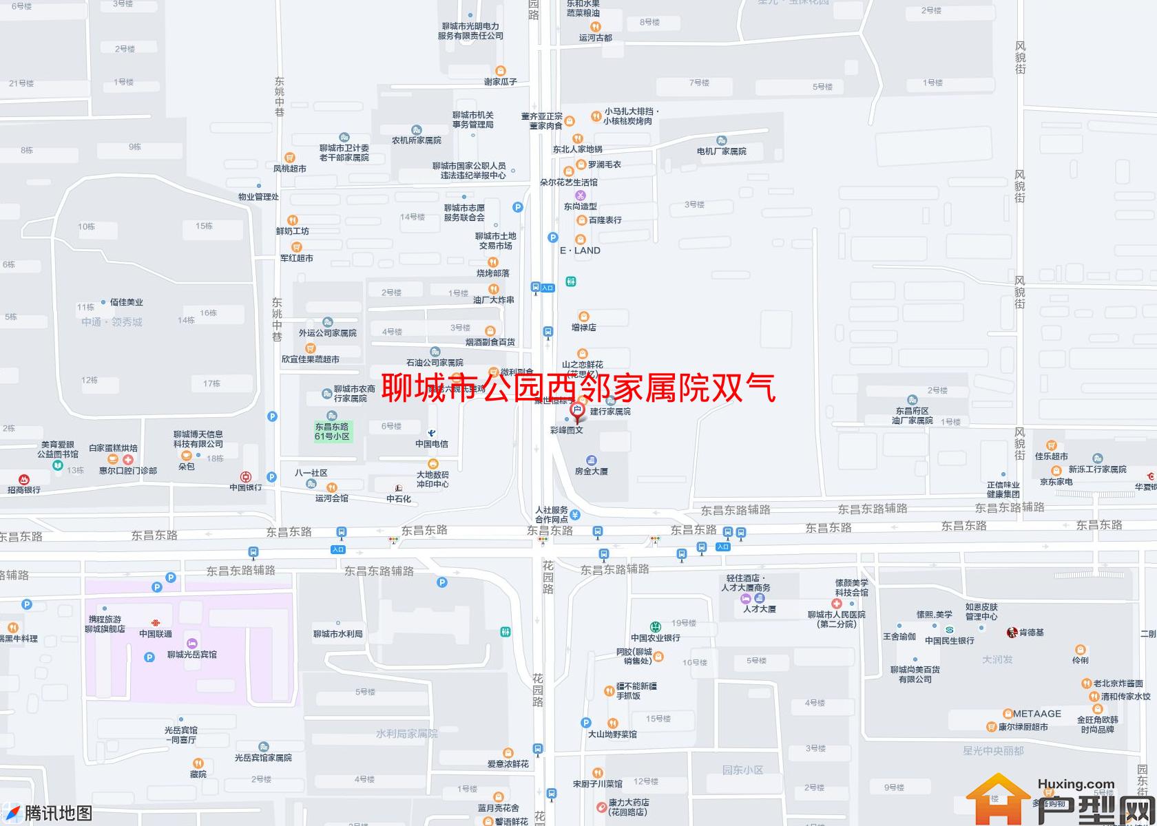 公园西邻家属院双气小区 - 户型网