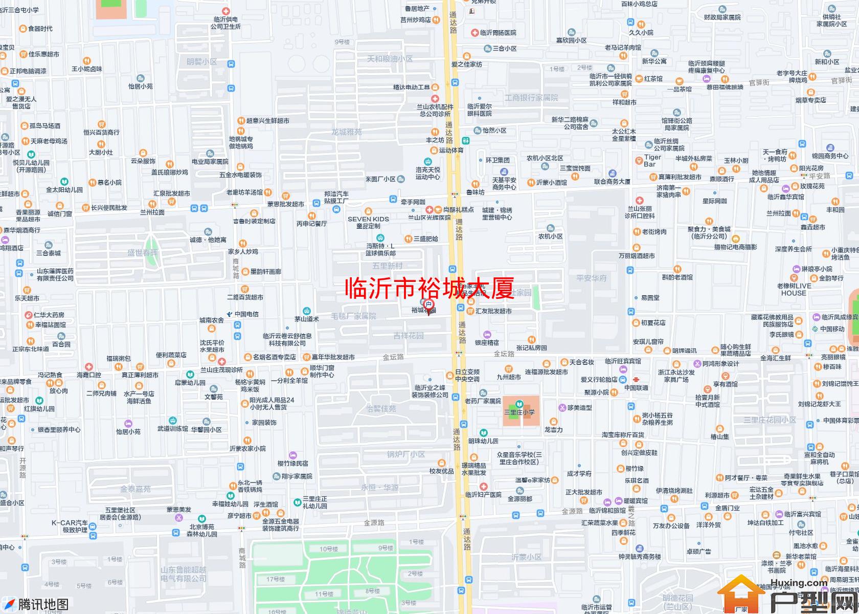 裕城大厦小区 - 户型网