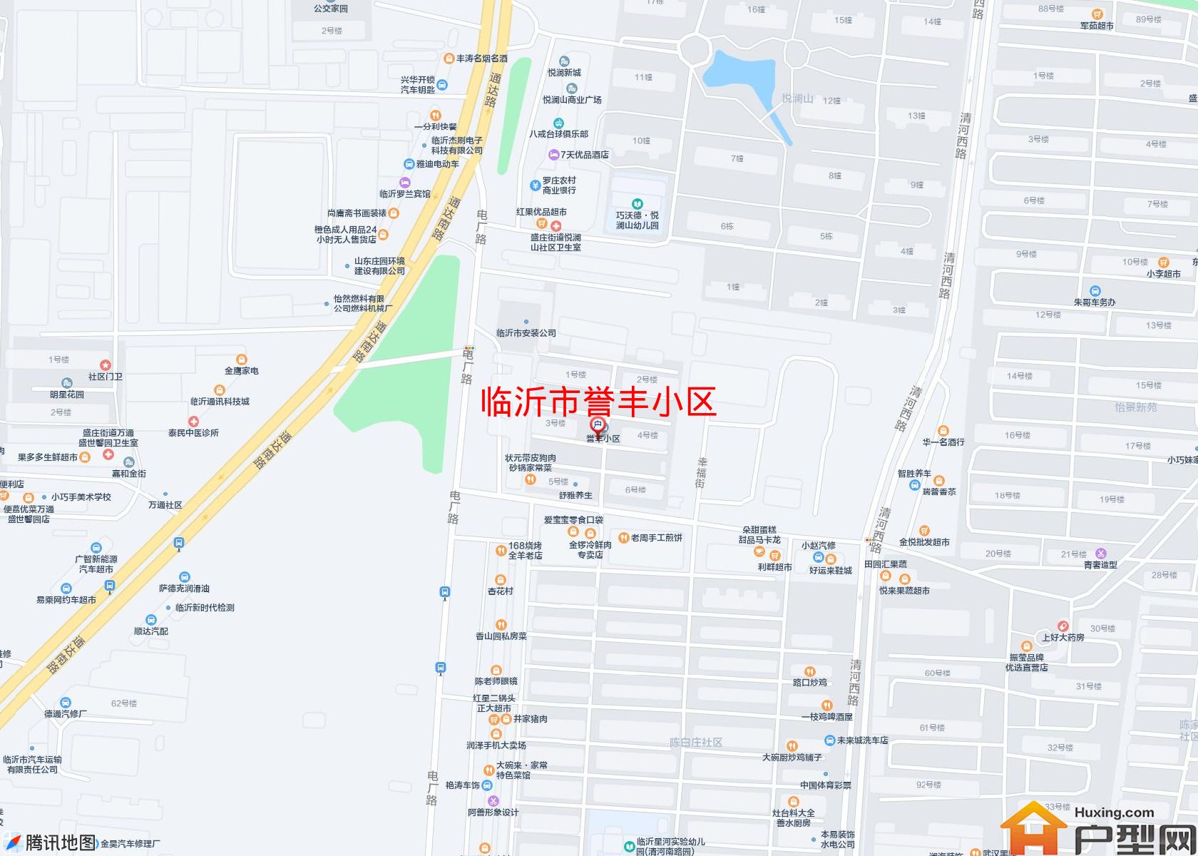 誉丰小区小区 - 户型网
