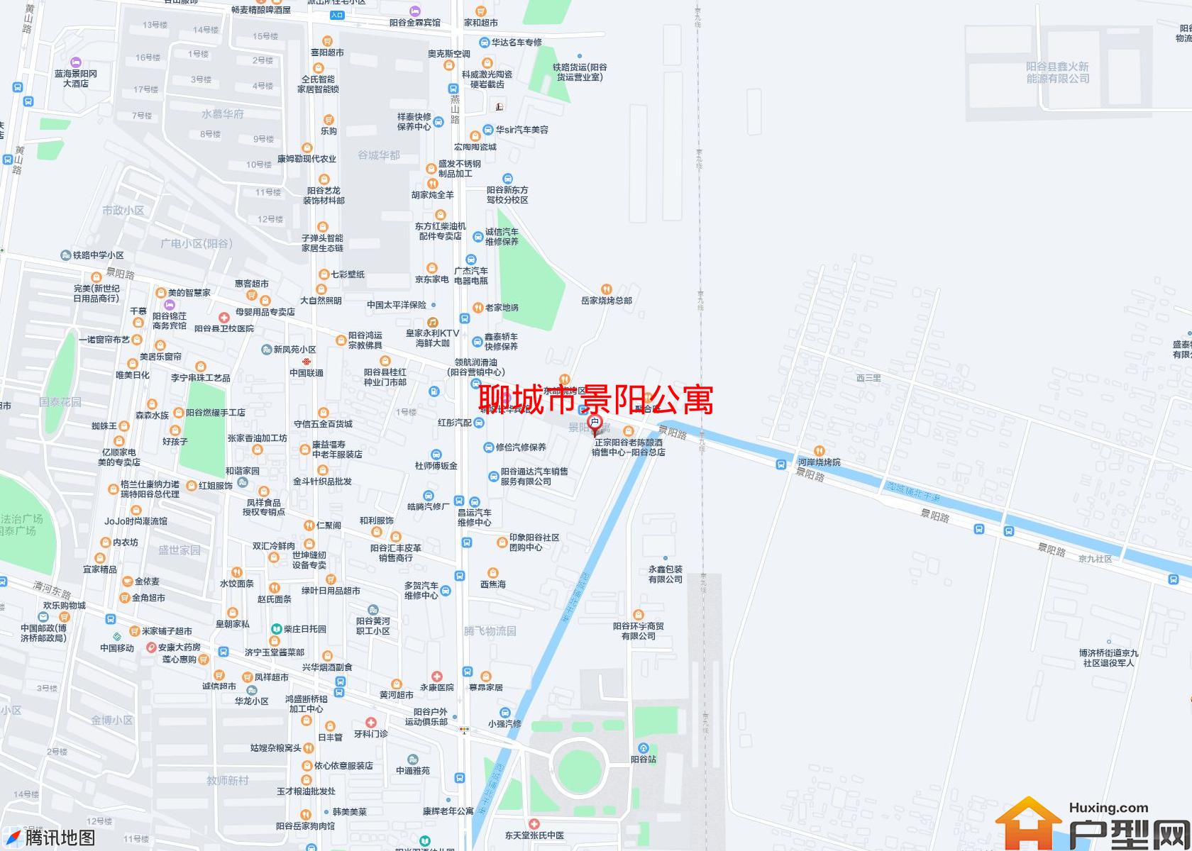 景阳公寓小区 - 户型网