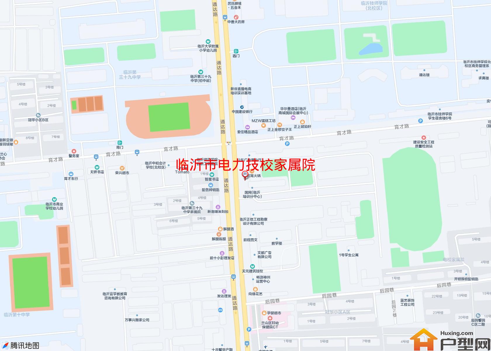 电力技校家属院小区 - 户型网
