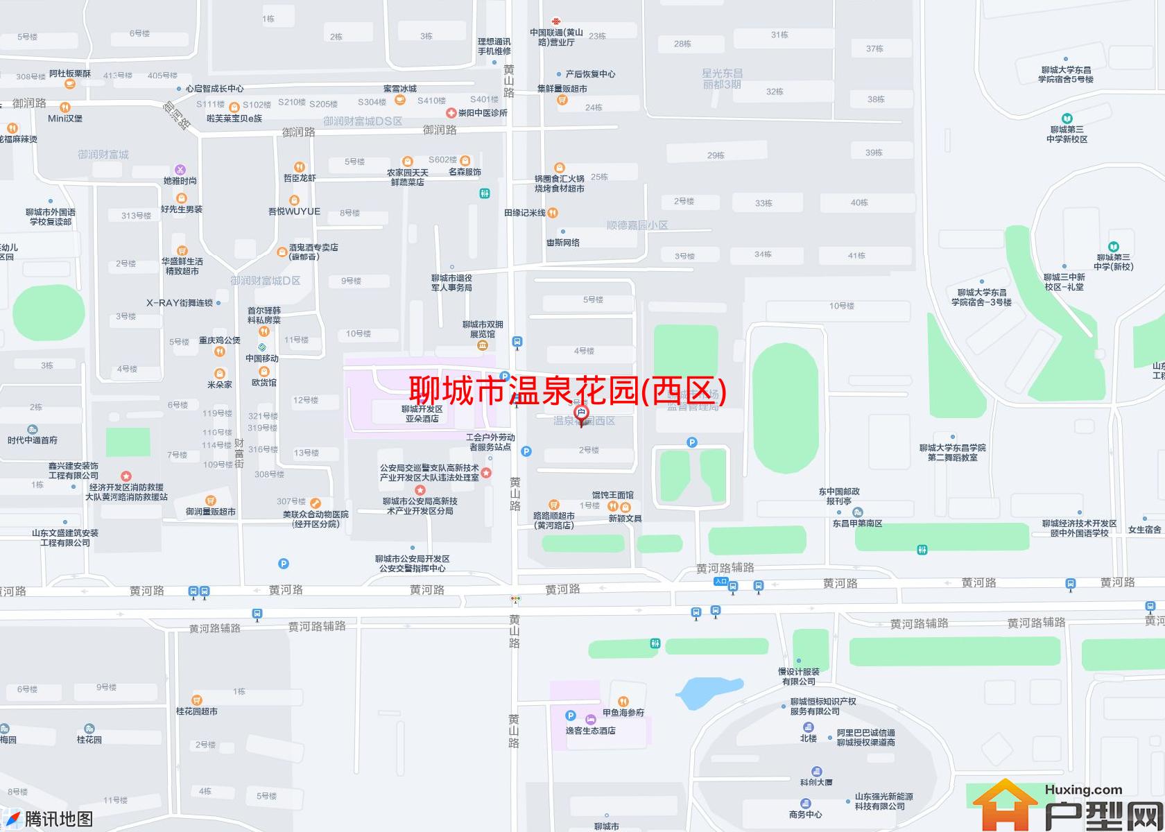 温泉花园(西区)小区 - 户型网