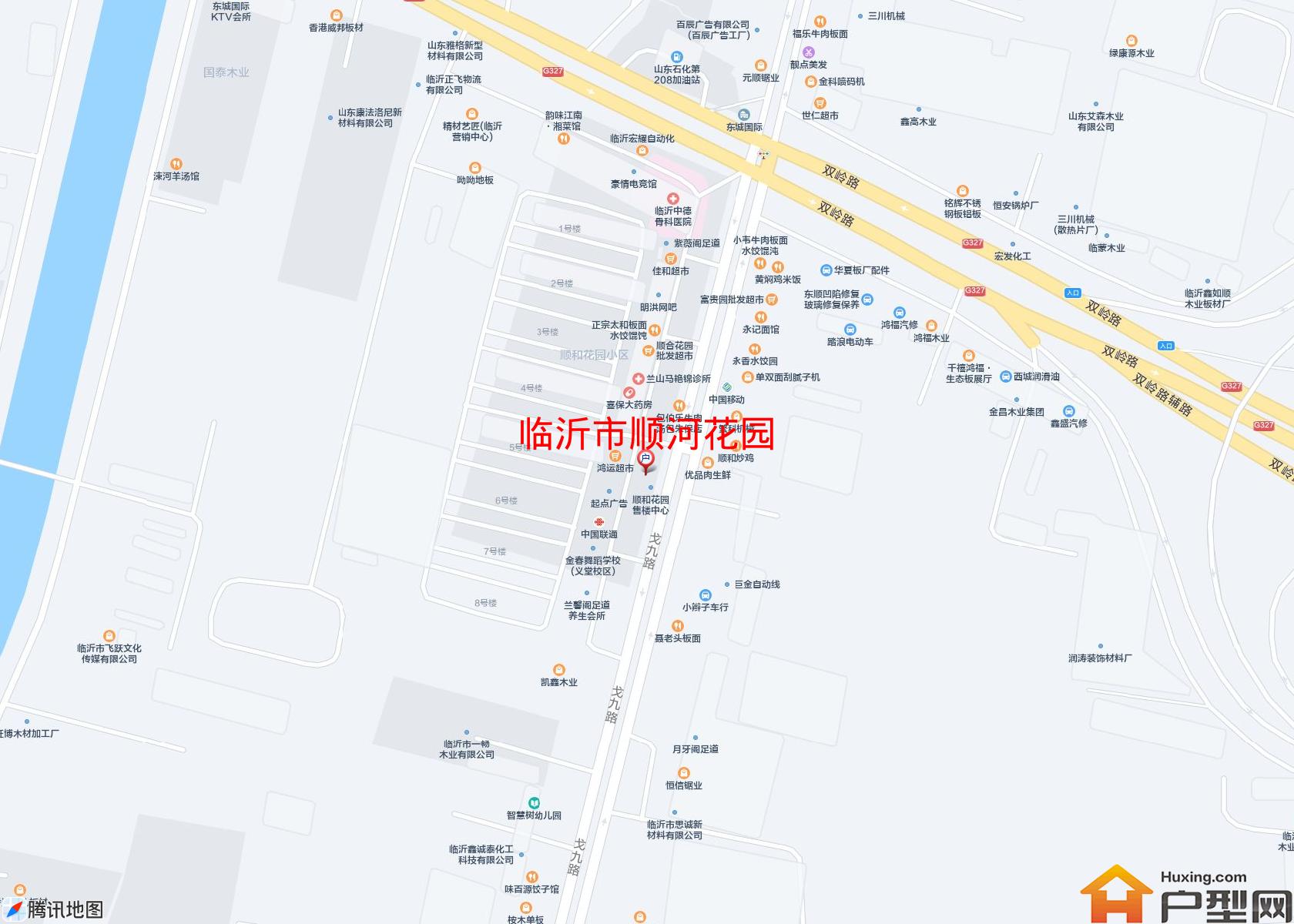 顺河花园小区 - 户型网