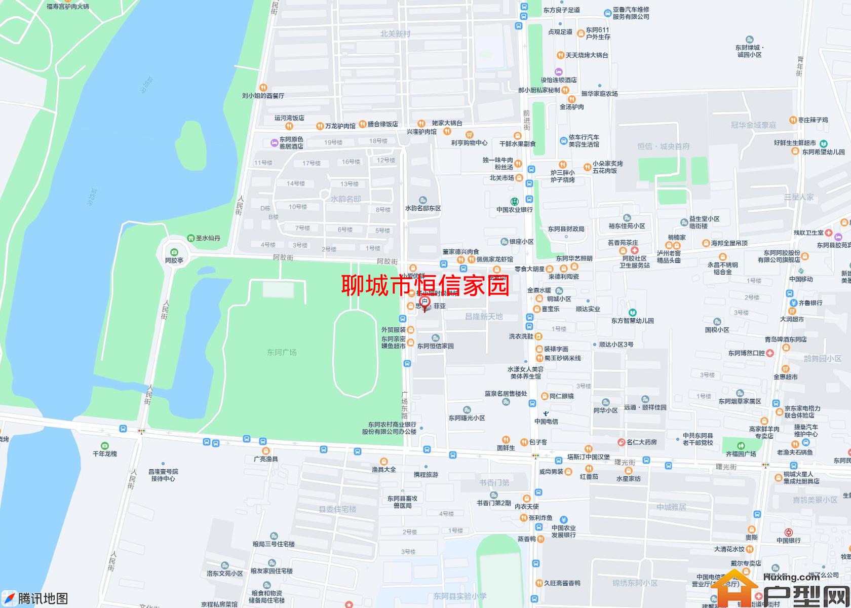 恒信家园小区 - 户型网