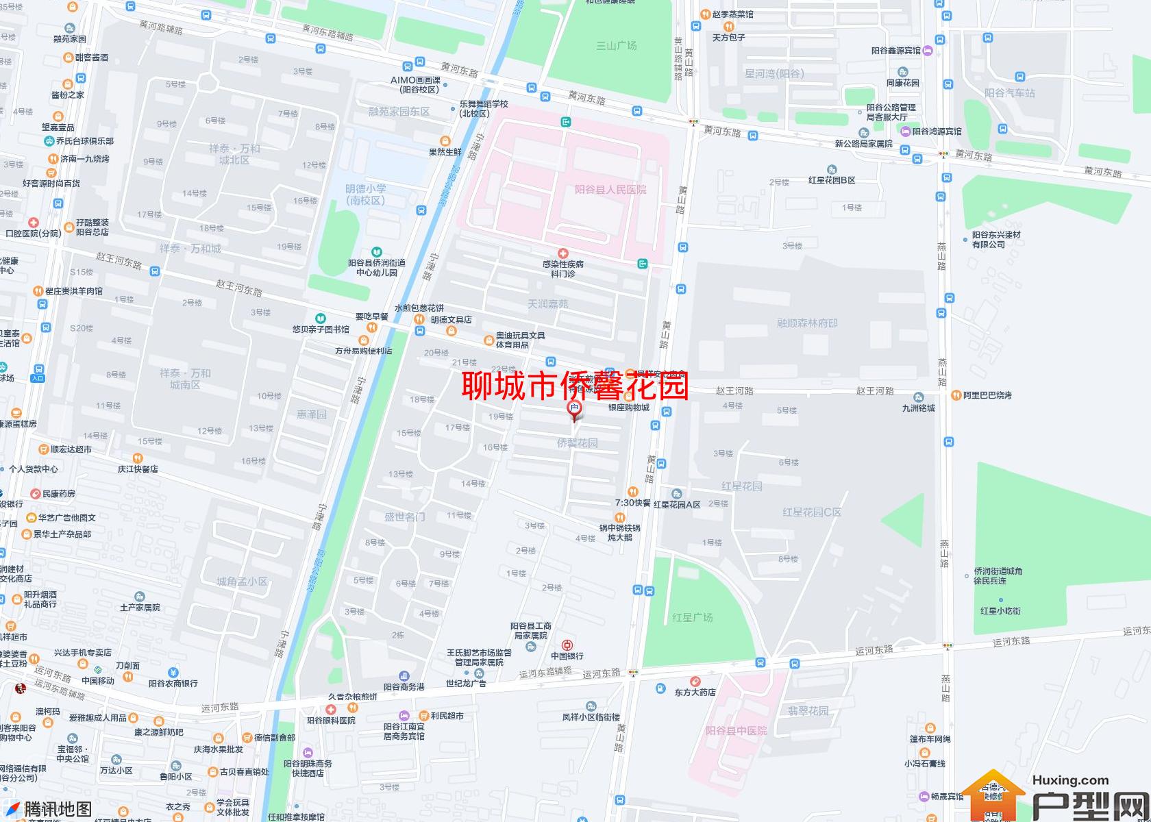 侨馨花园小区 - 户型网