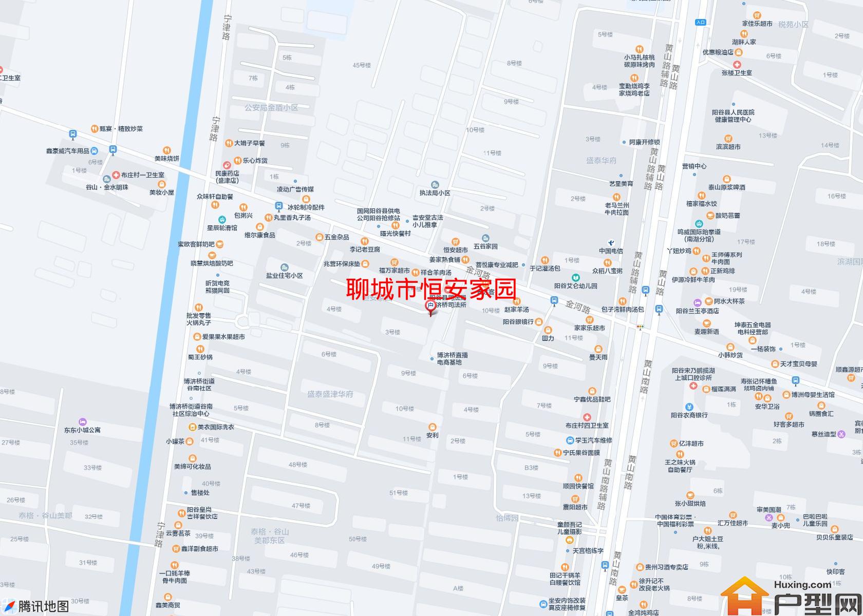 恒安家园小区 - 户型网