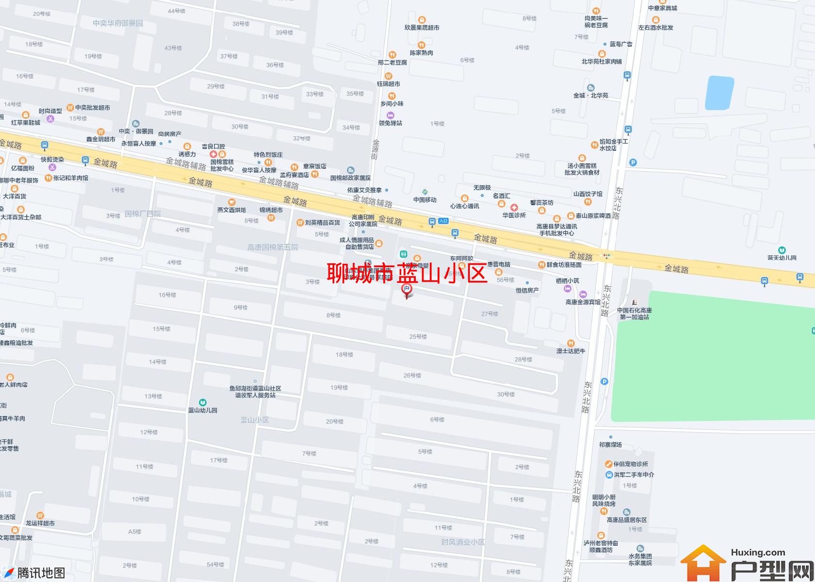 蓝山小区小区 - 户型网