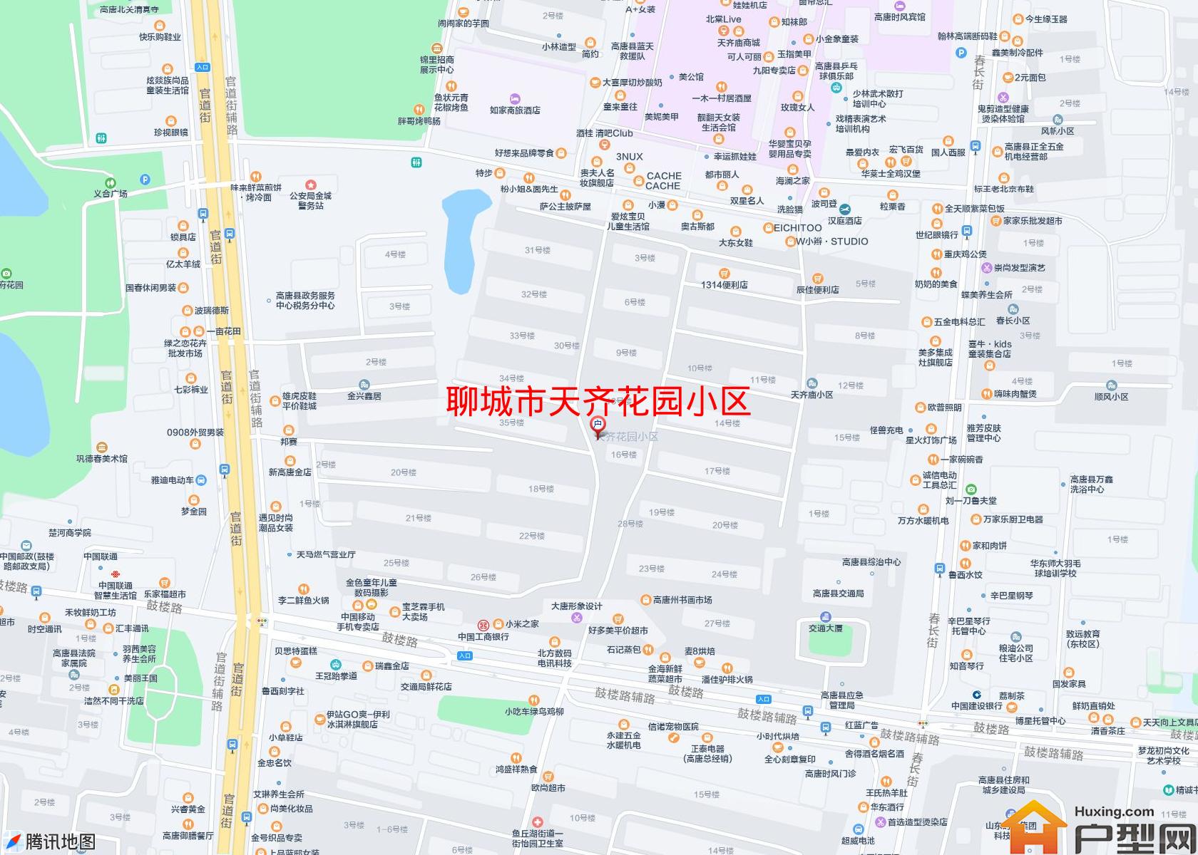 天齐花园小区小区 - 户型网