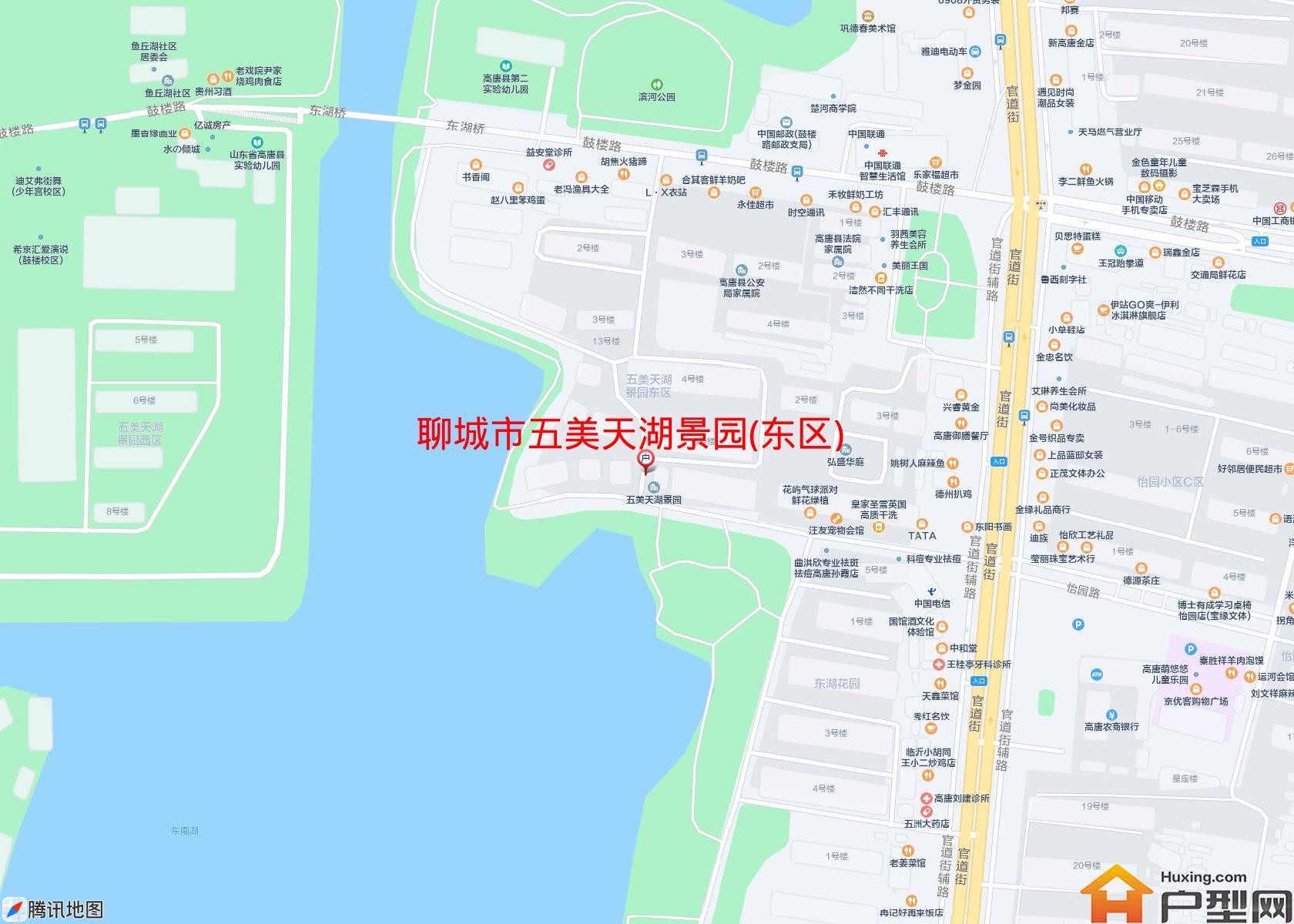 五美天湖景园(东区)小区 - 户型网