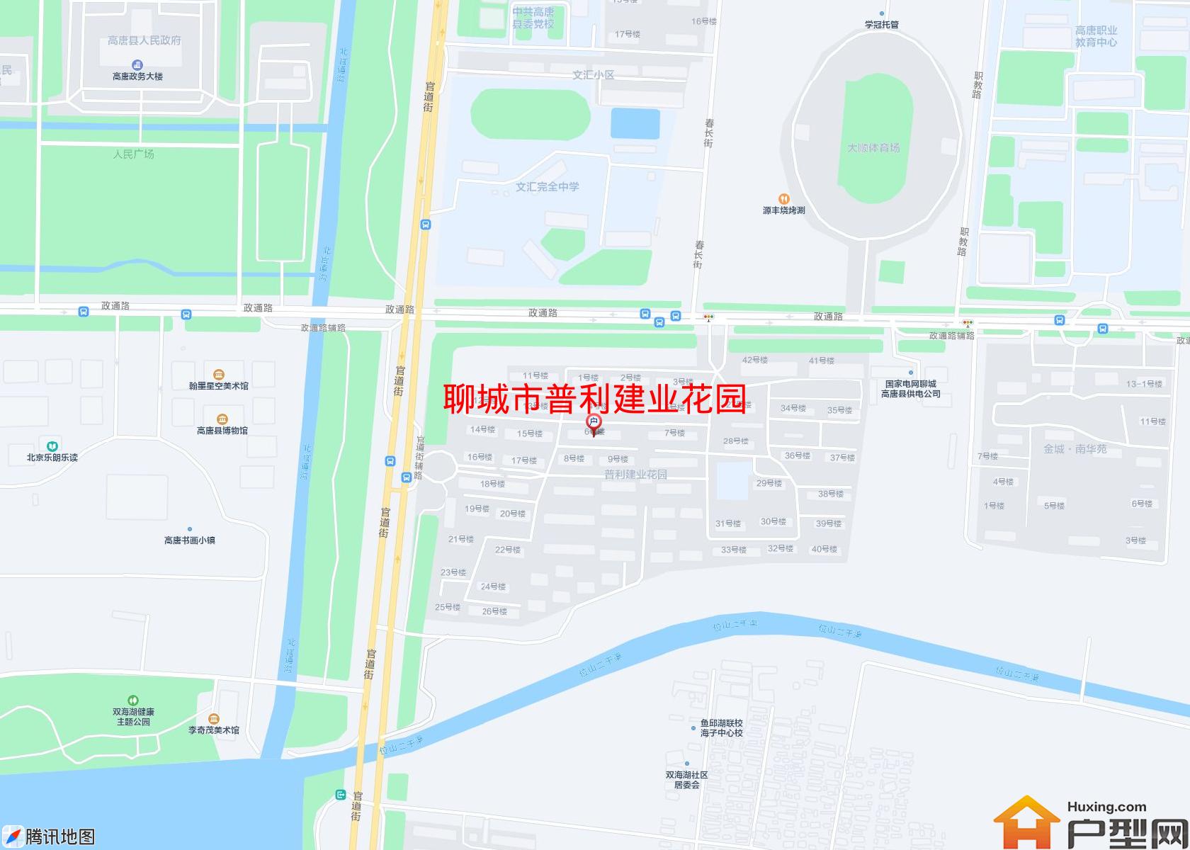 普利建业花园小区 - 户型网