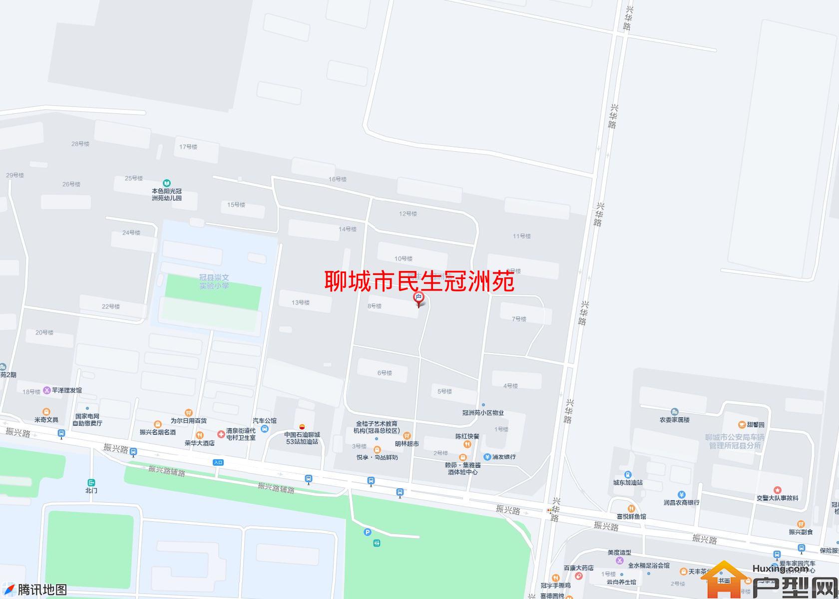 民生冠洲苑小区 - 户型网